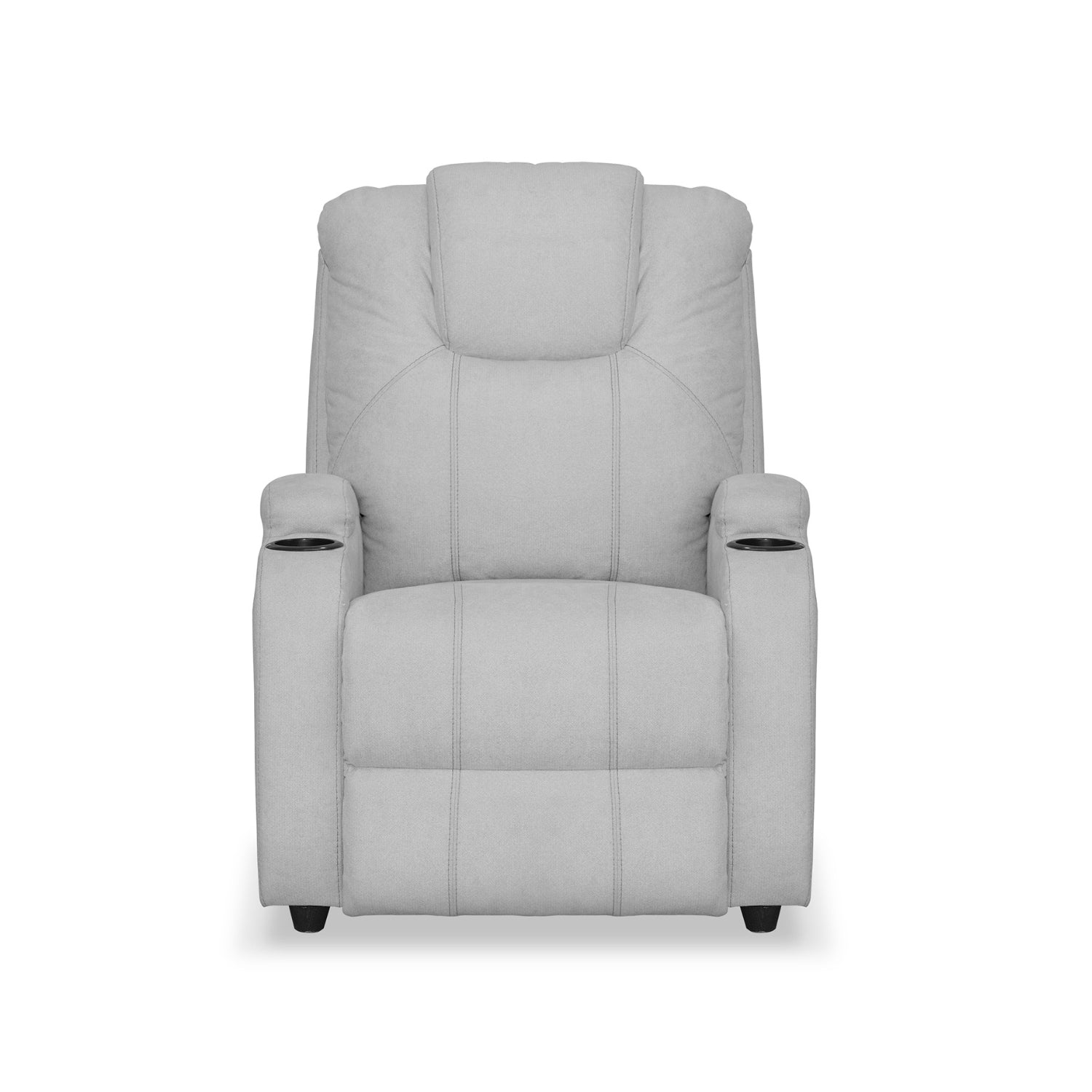 Sillón Reclinable Matti Microfibra Gris