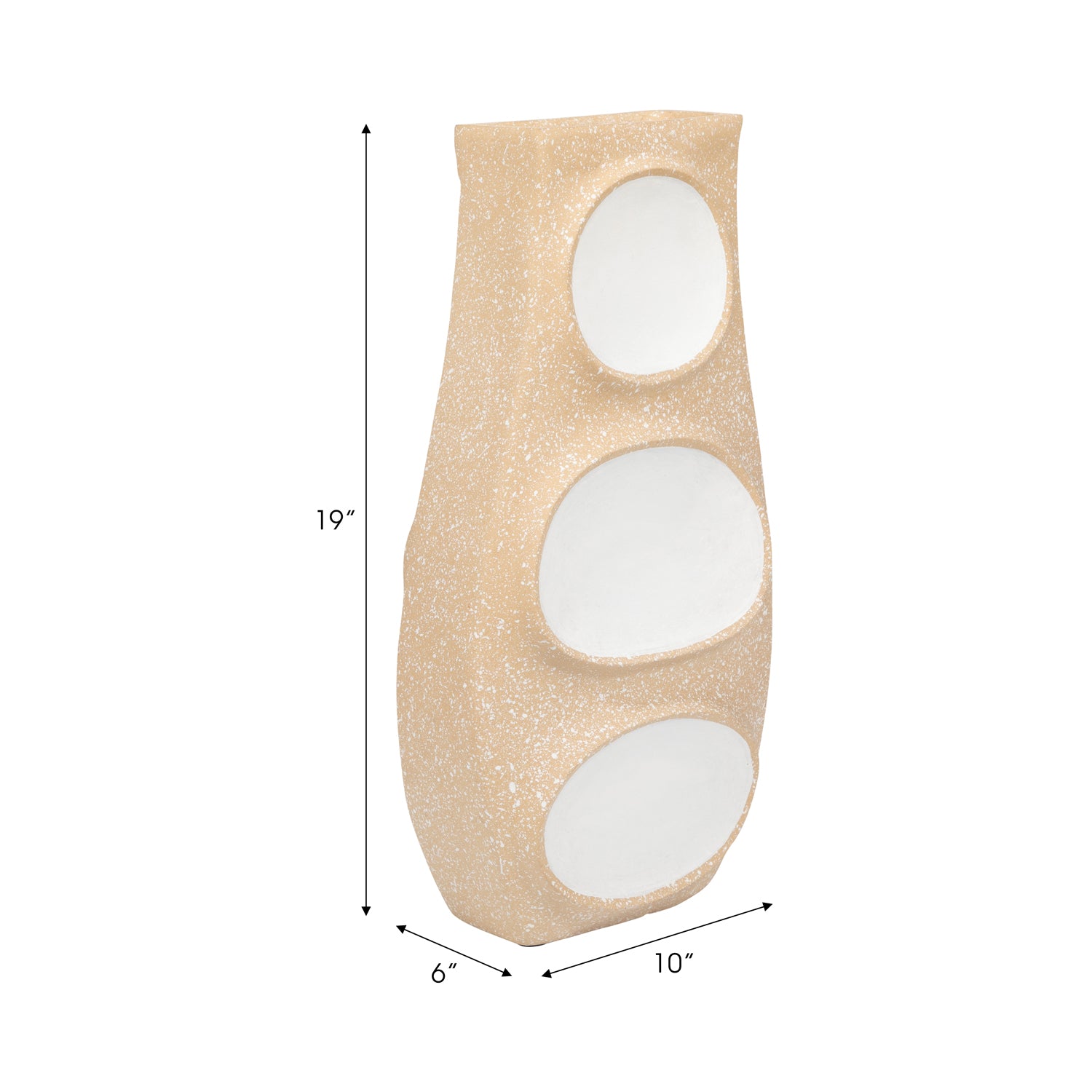 Jarron 48X22X15 Beige Lv25