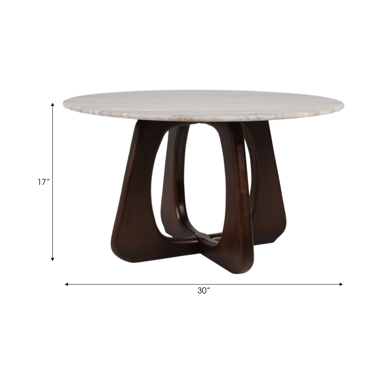 Mesa De Centro Boss  Café 43X76  Lv25