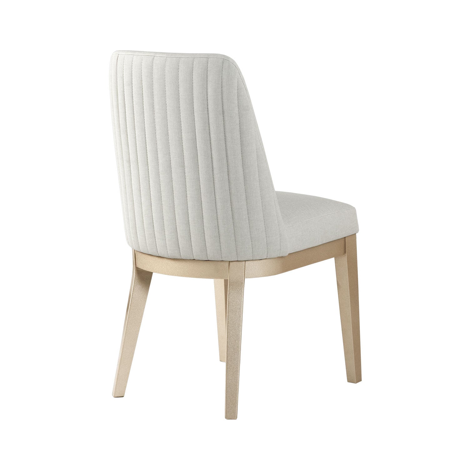 Silla Comedor Marcus Eurolino Blanco Puro, Champaña