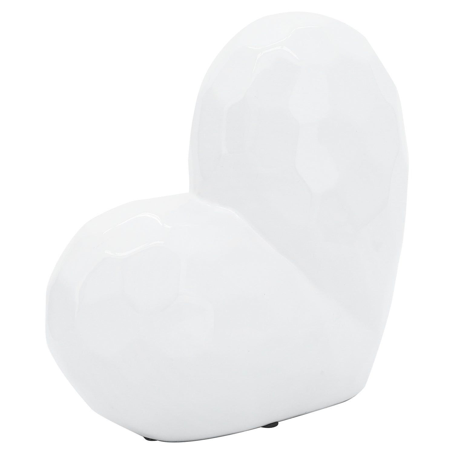 Figura 20X20X7 Blanco Corazon Lv25