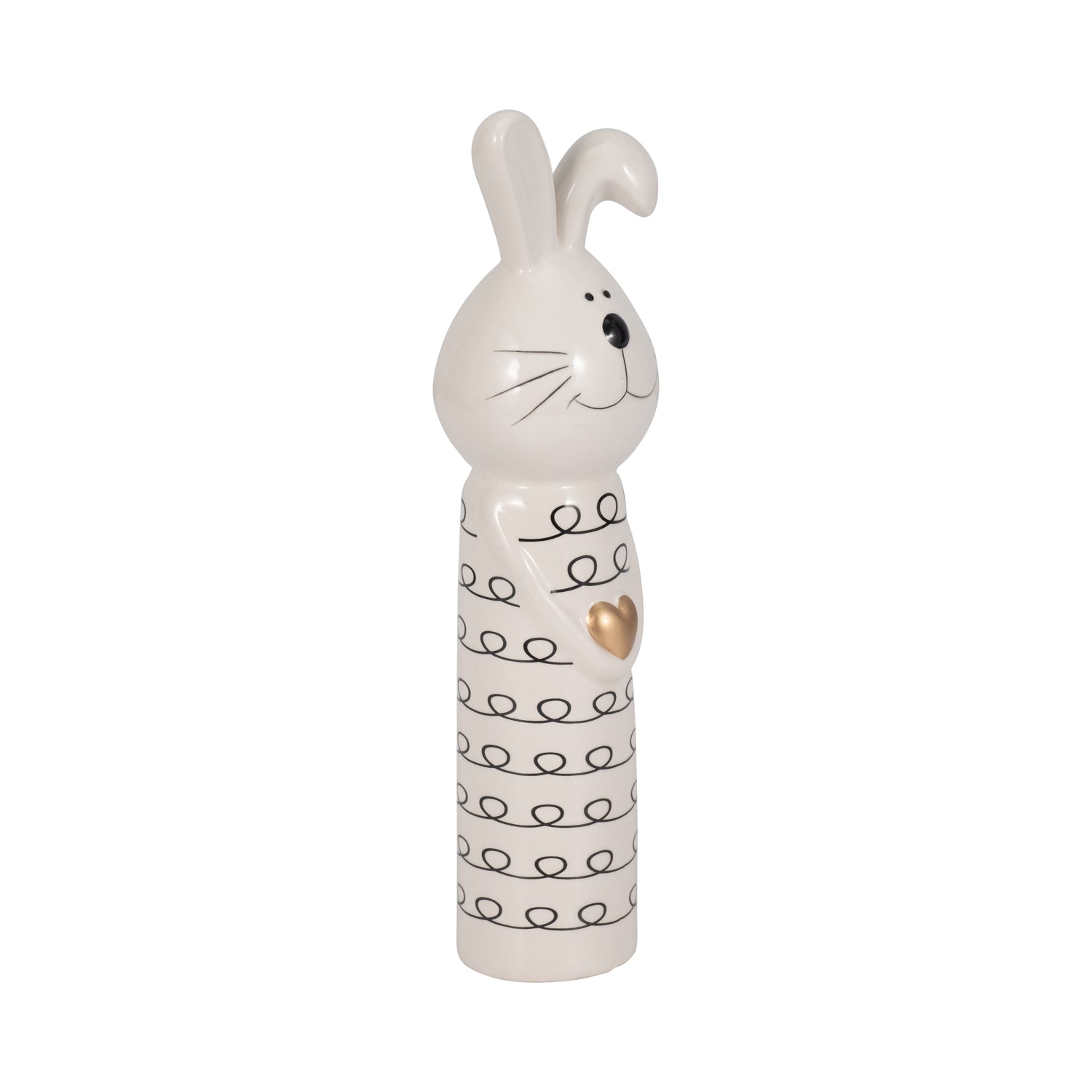 Figura 25X7X7 Beige Conejo Lv25