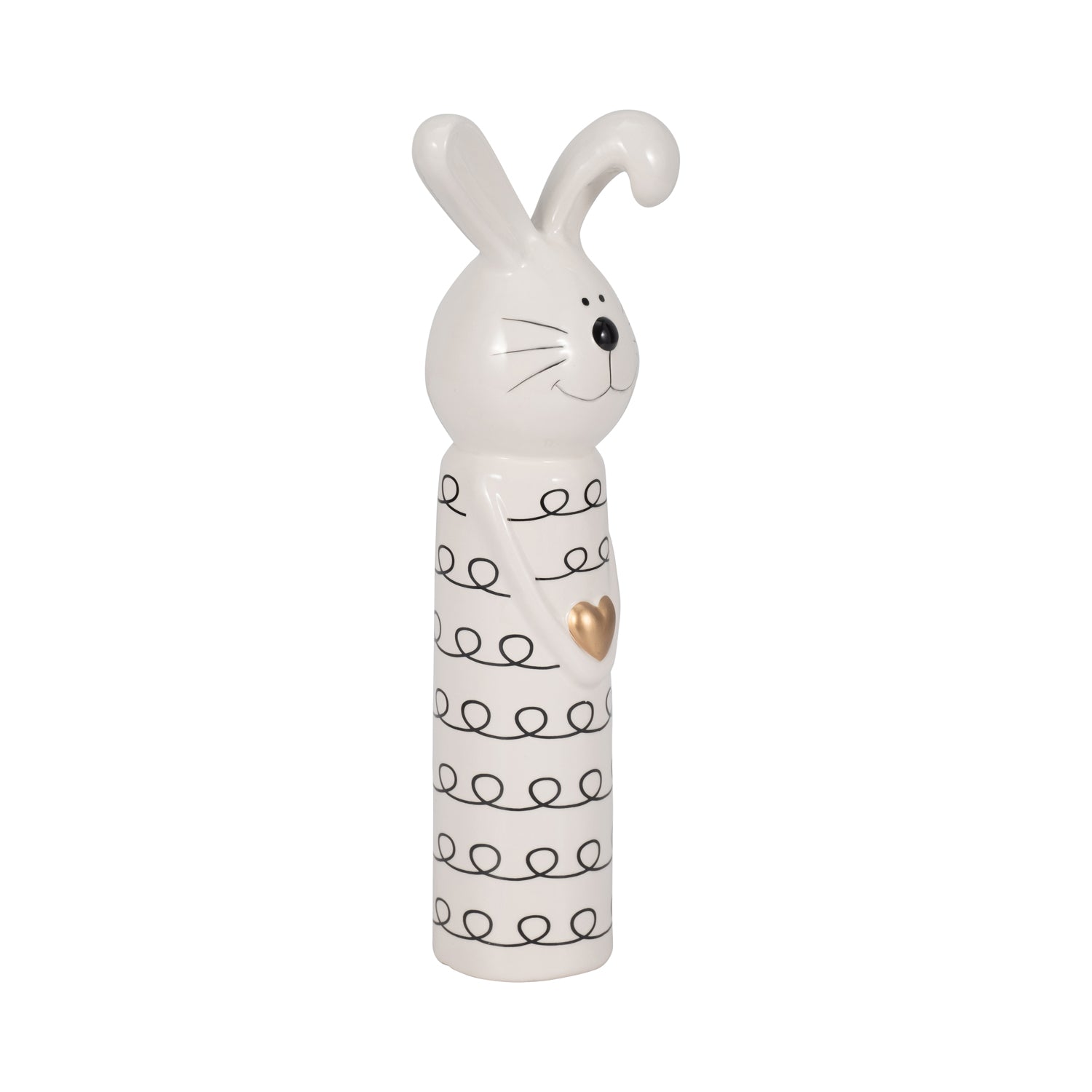 Figura 30X10X7 Beige Conejo Lv25