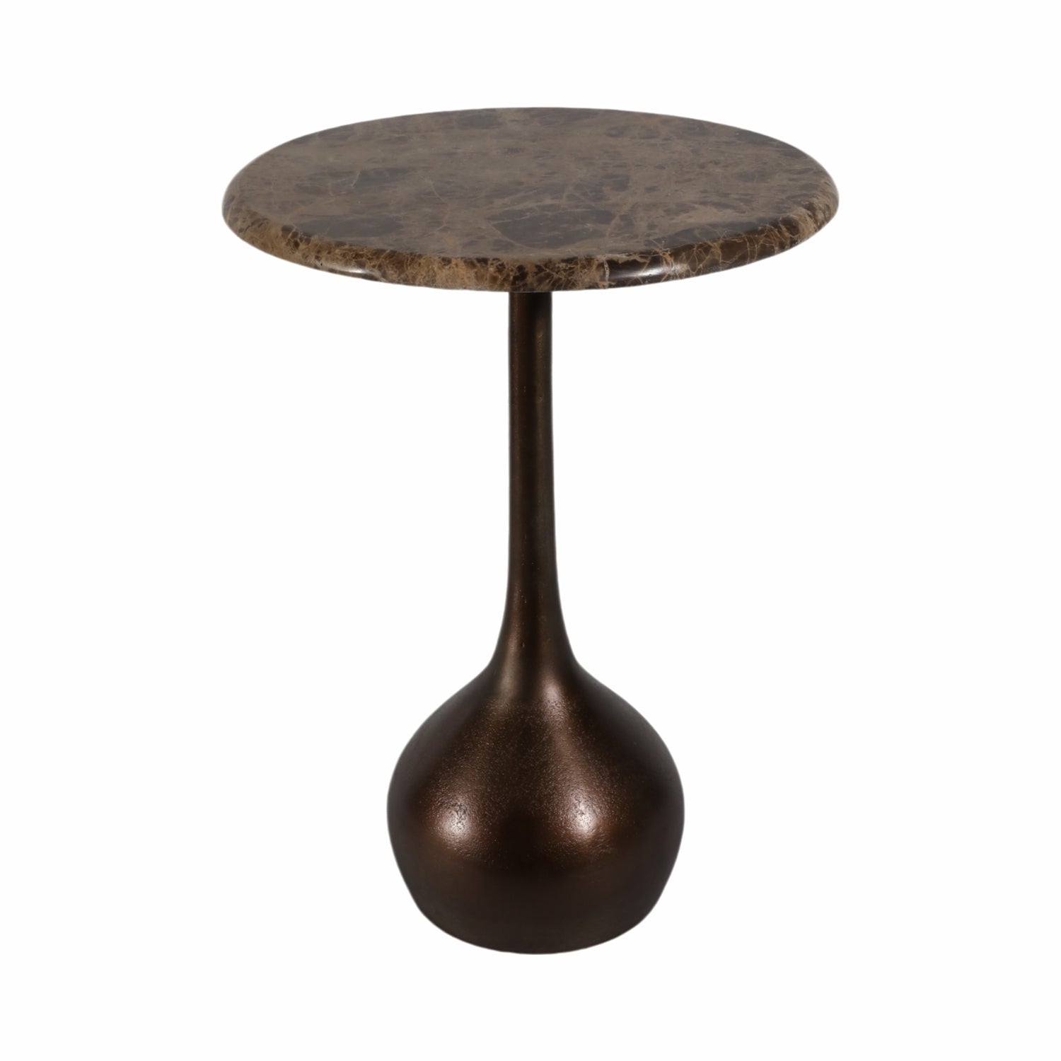 Mesa Auxiliar Olive Café Marmol 50X38 Lv25