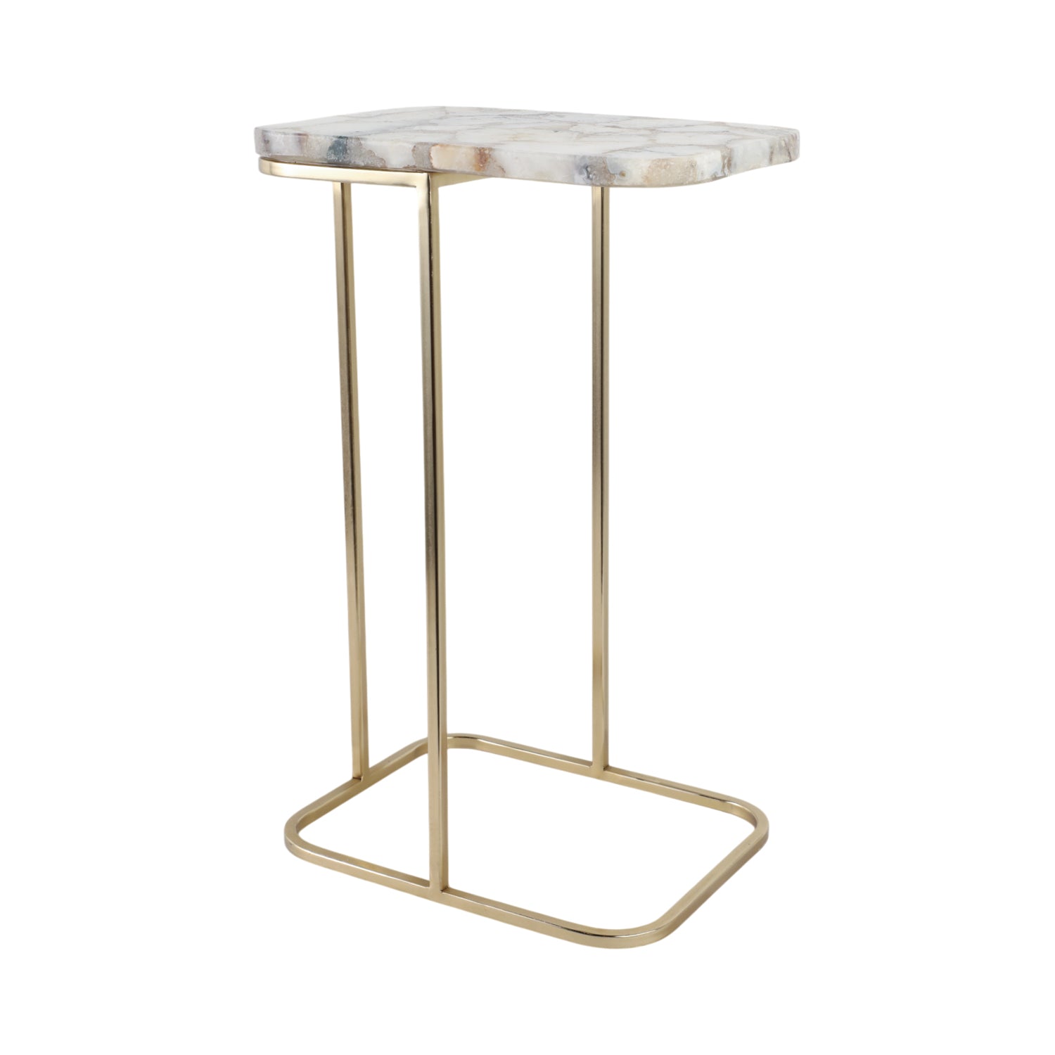 Mesa Esquinera Casal Piedra Agata  60X38 Lv25