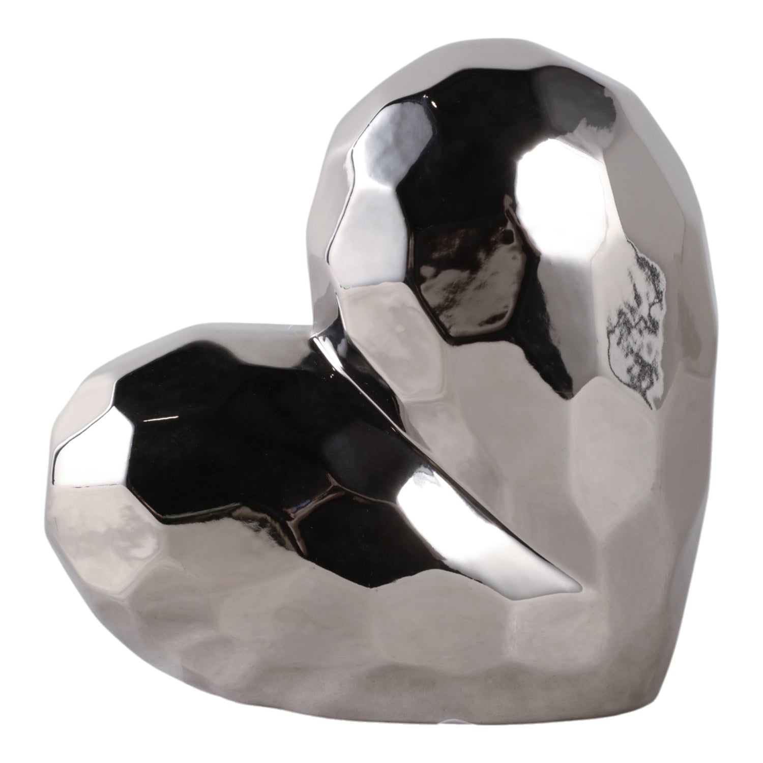 Figura 20X20X7 Silver Corazon Lv25