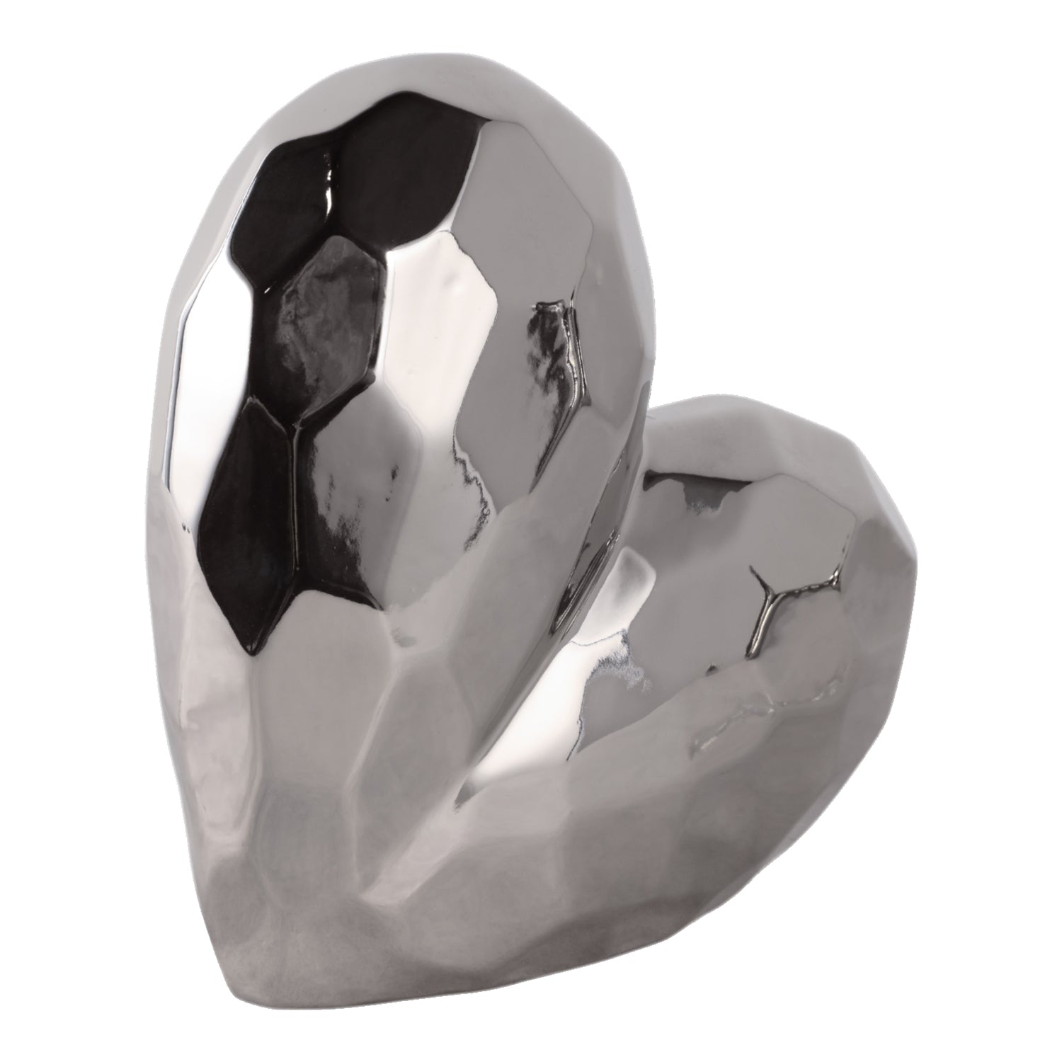 Figura 20X20X7 Silver Corazon Lv25