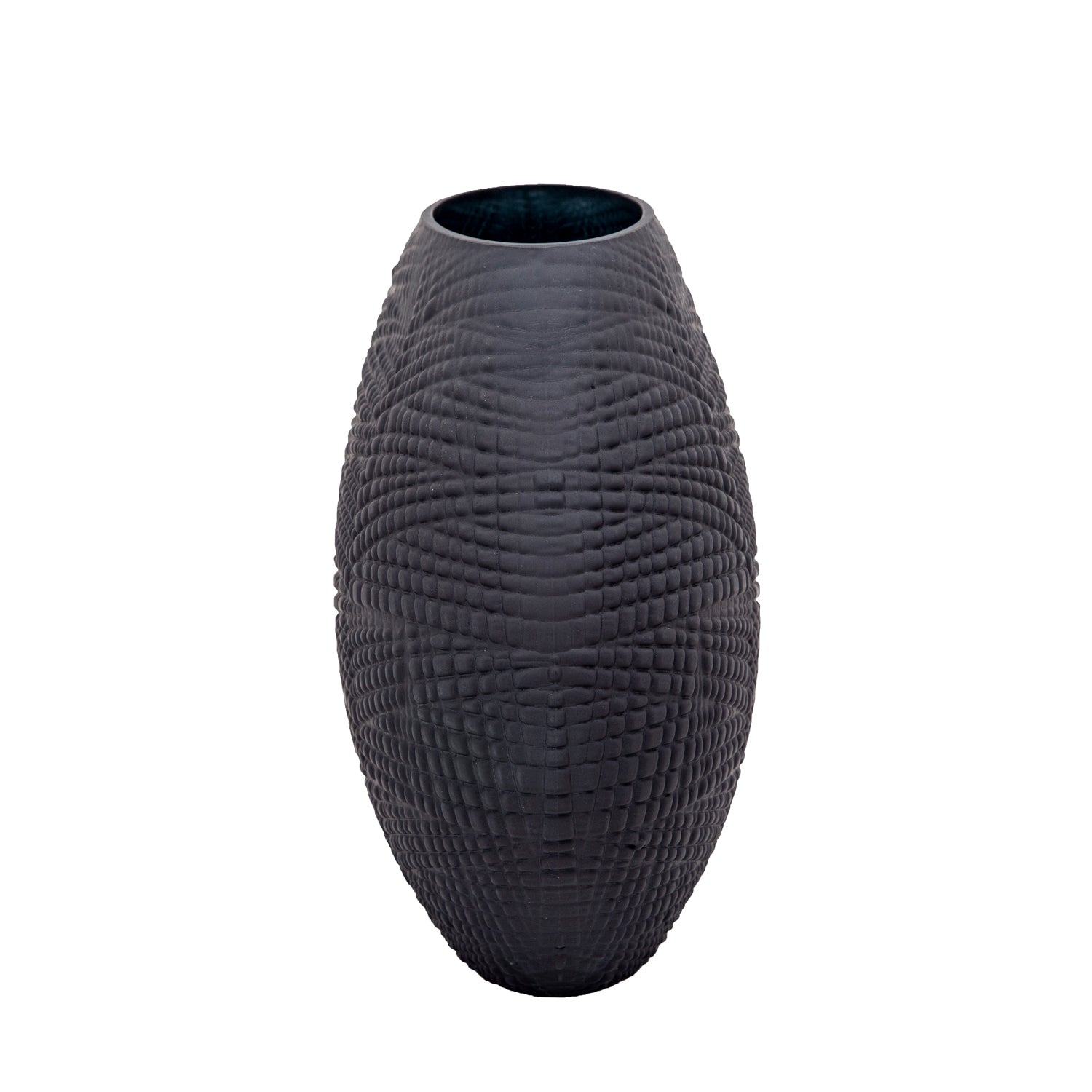 Jarron 25X30X15 Negro Lv25