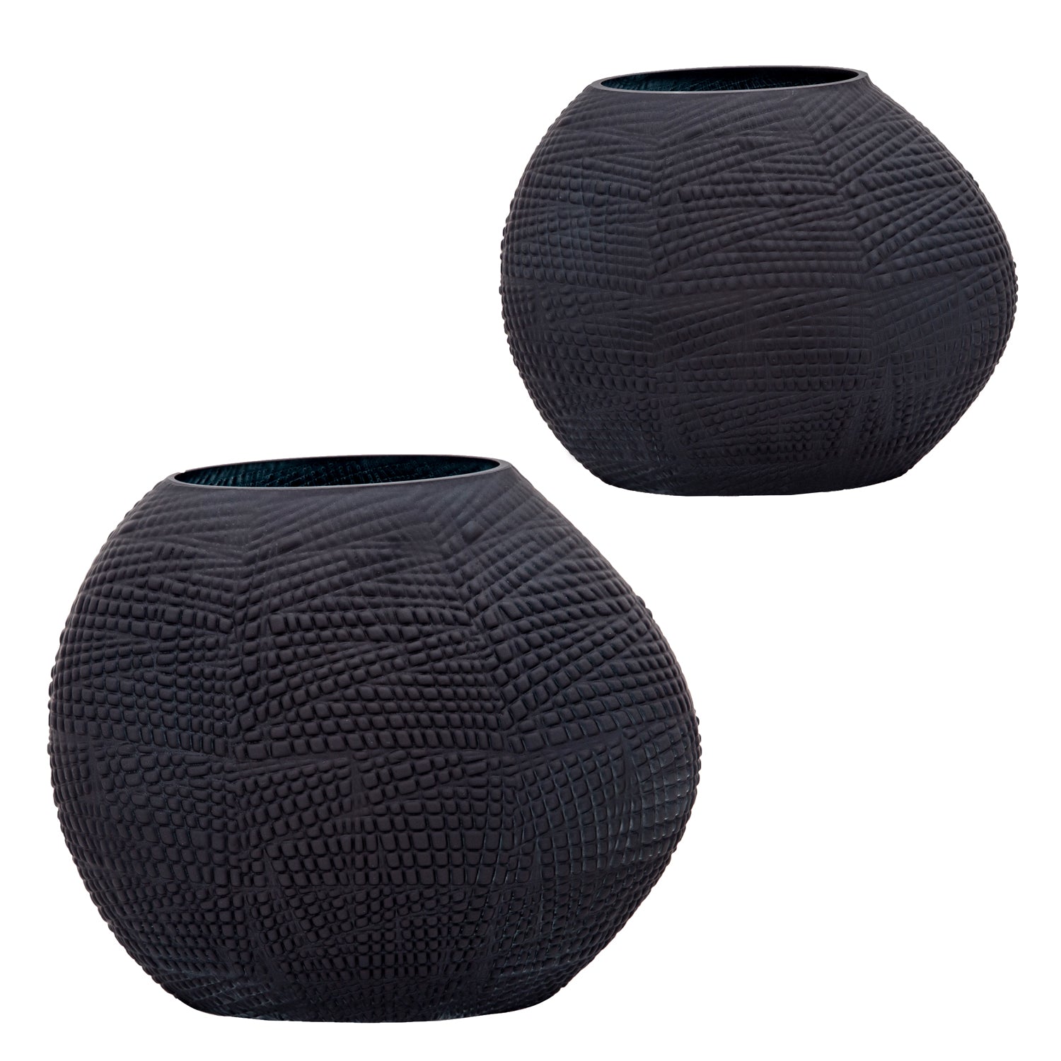 Jarron 25X30X15 Negro Lv25
