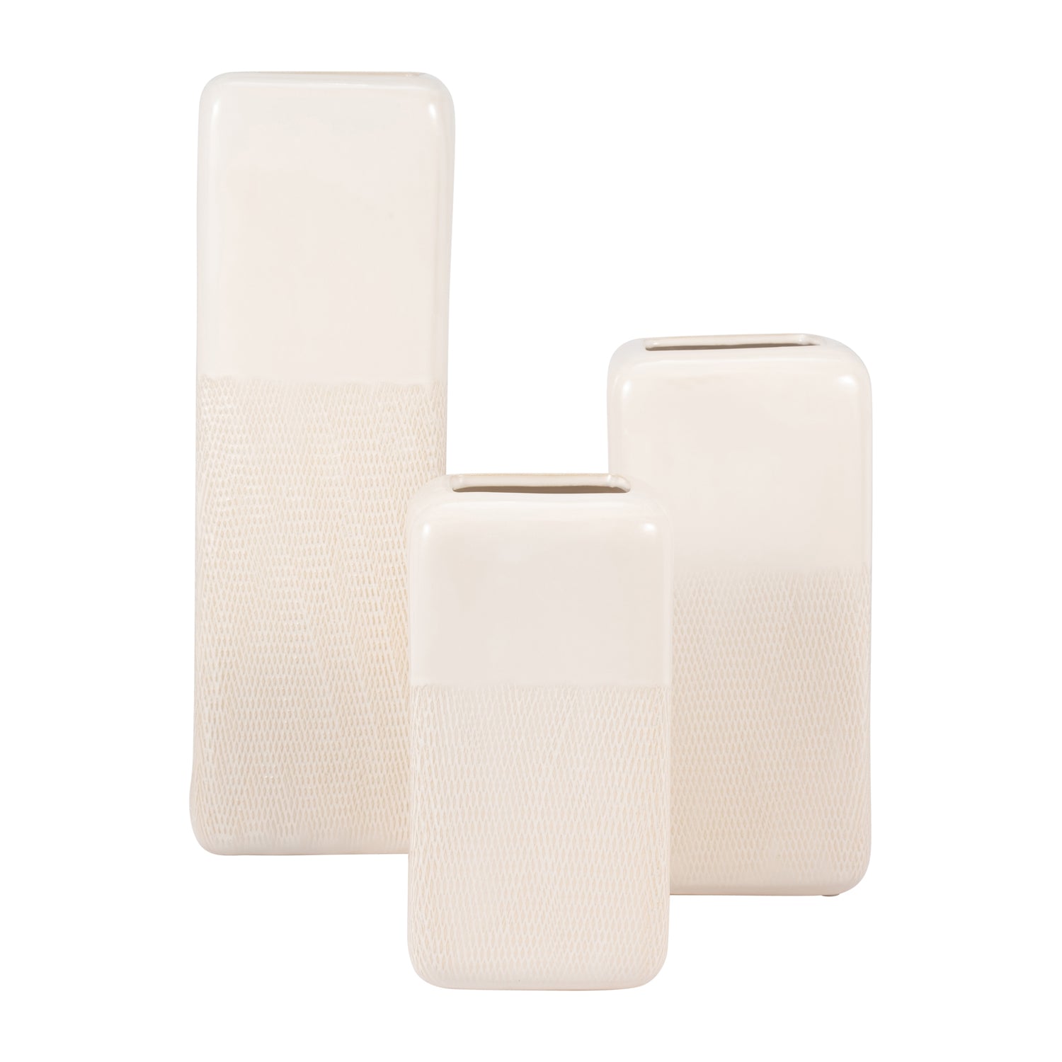 Jarron 45X15X15 Beige Lv25
