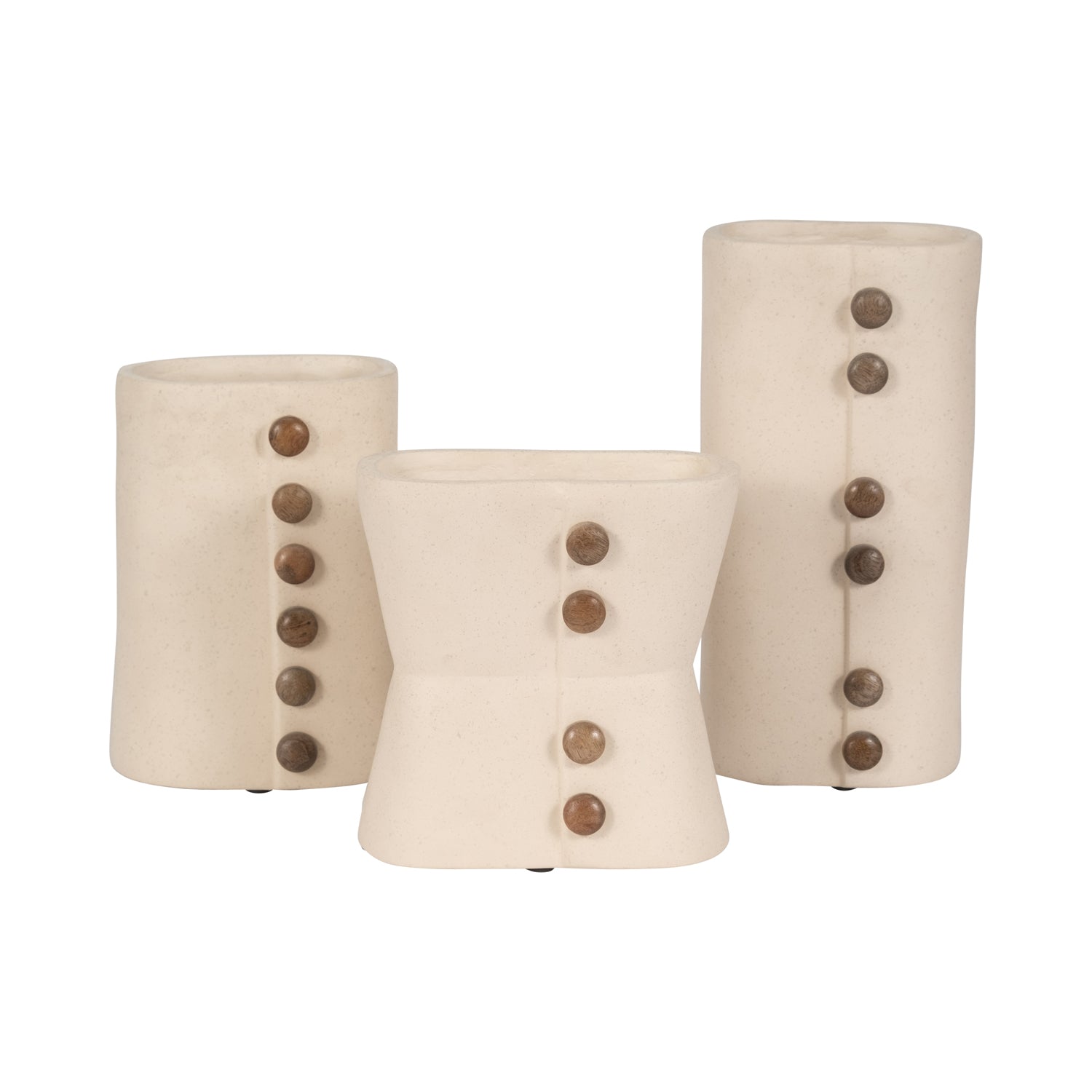 Jarron 22X17X12 Beige Lv25