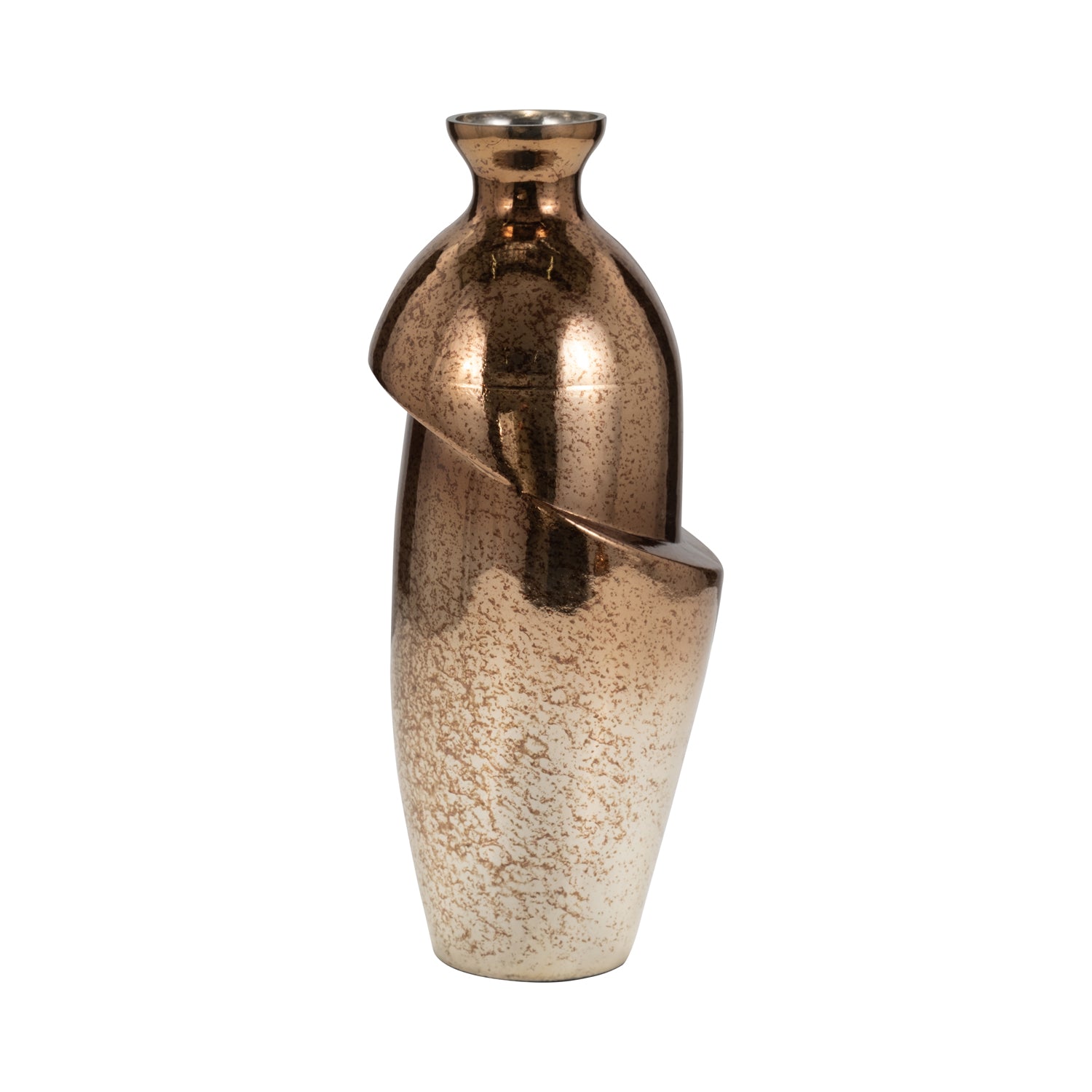 Jarron 40X17X17 Bronce Lv25