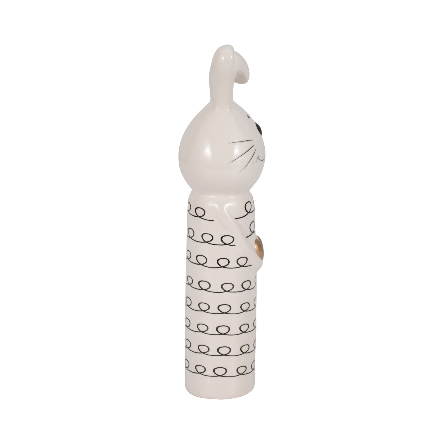 Figura 25X7X7 Beige Conejo Lv25