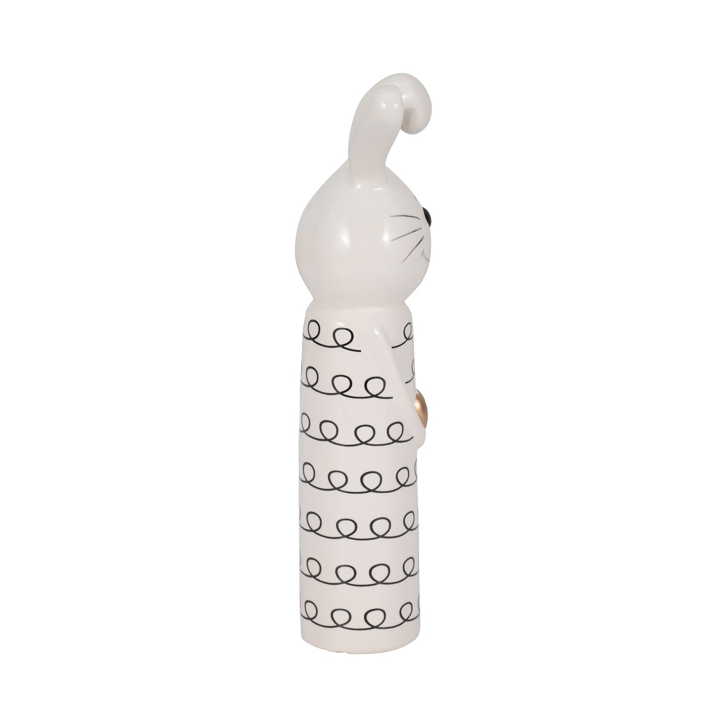 Figura 30X10X7 Beige Conejo Lv25