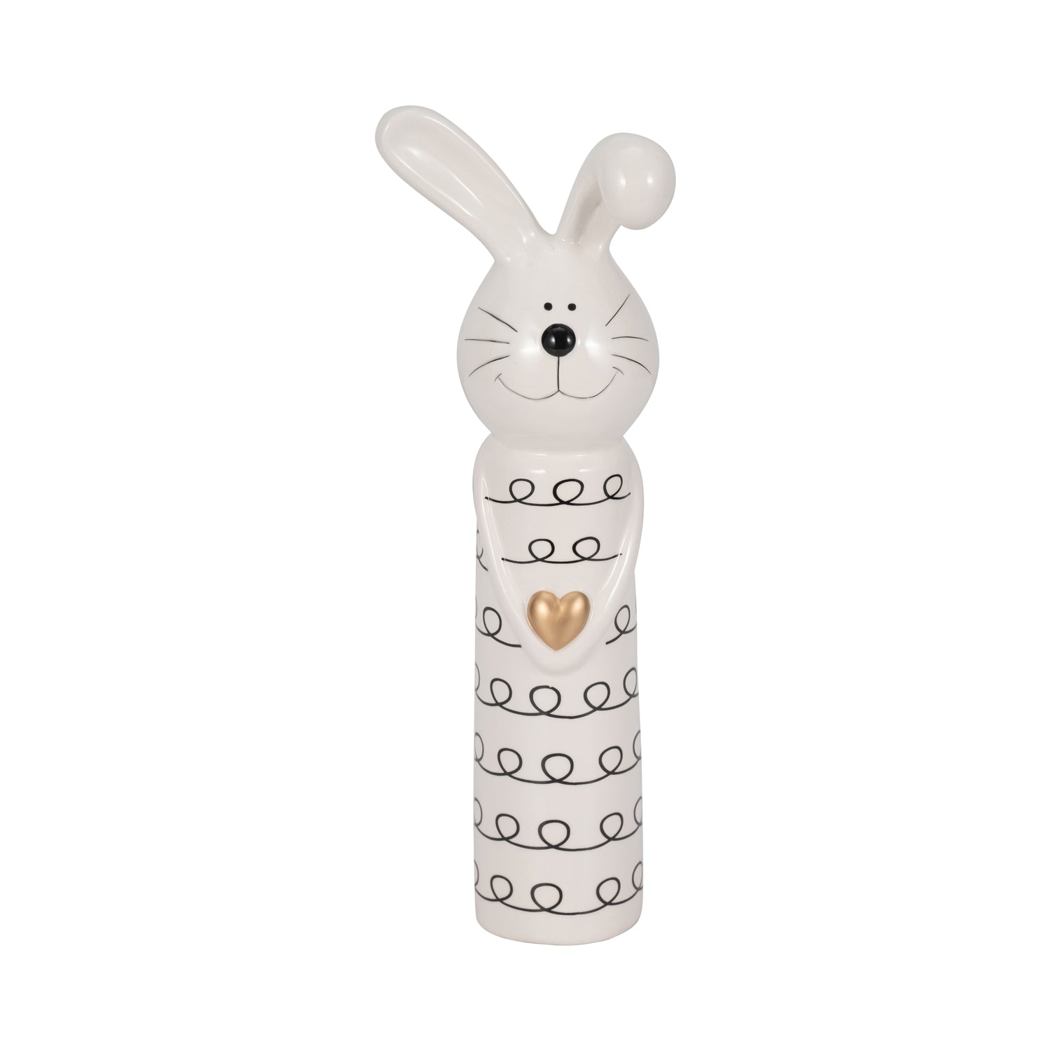 Figura 30X10X7 Beige Conejo Lv25