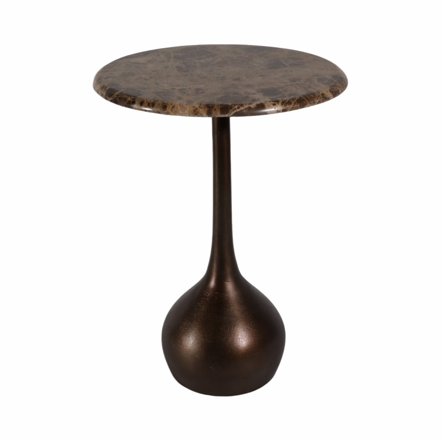 Mesa Auxiliar Olive Café Marmol 50X38 Lv25