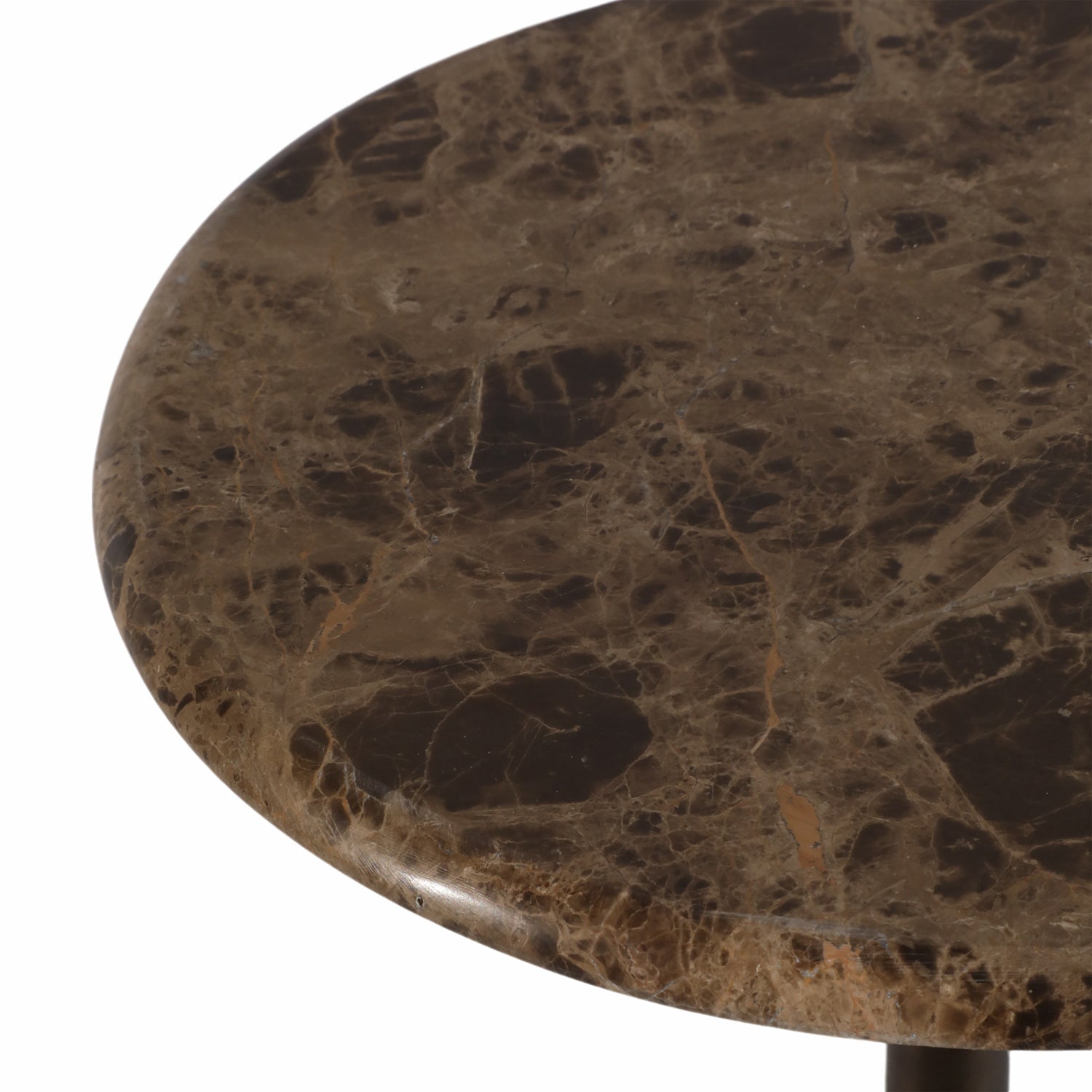 Mesa Auxiliar Olive Café Marmol 50X38 Lv25