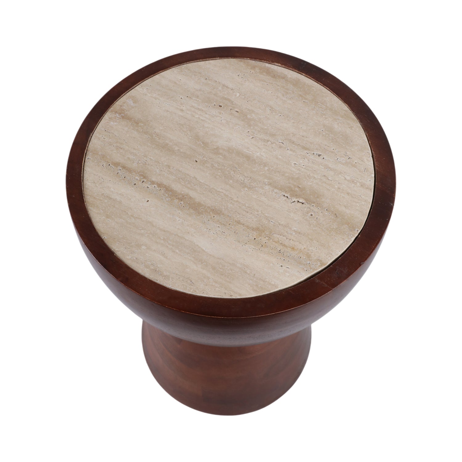 Mesa Auxiliar Emmi  Café 45X33 Lv25