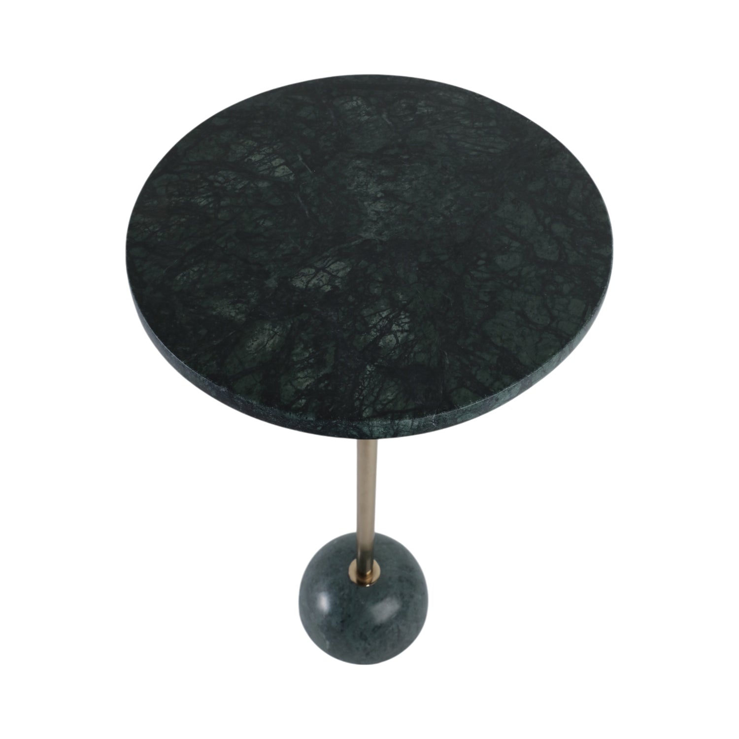 Mesa Auxiliar Eli Verde Marmol 63X30 Lv25