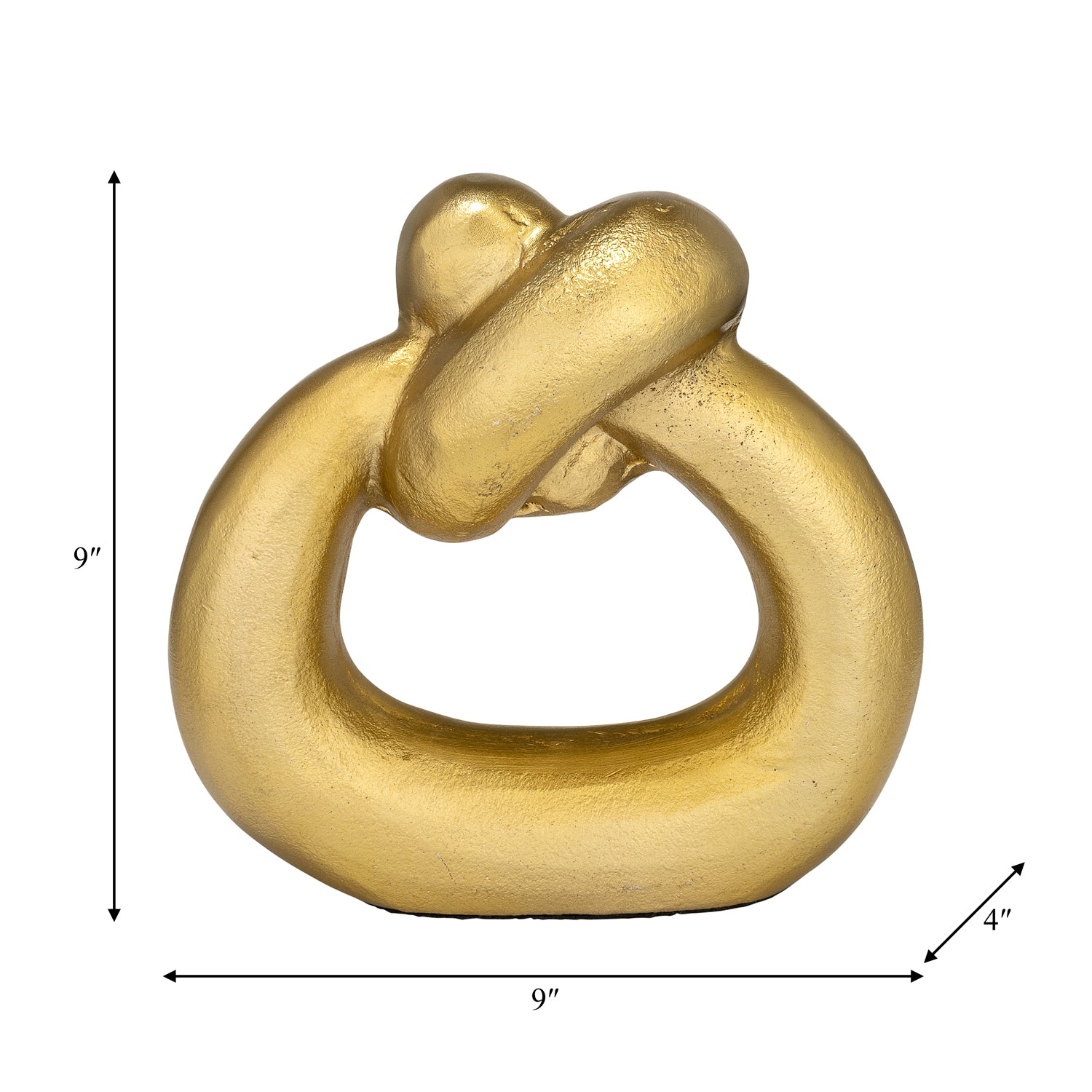 Figura 22X22X10 Dorado Nud Lv25