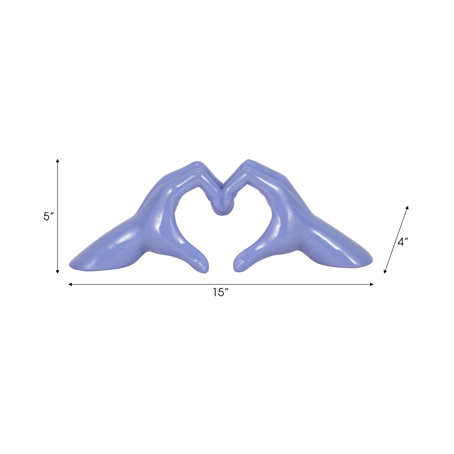 Figura 12X38X10 Azul Manos Lv25