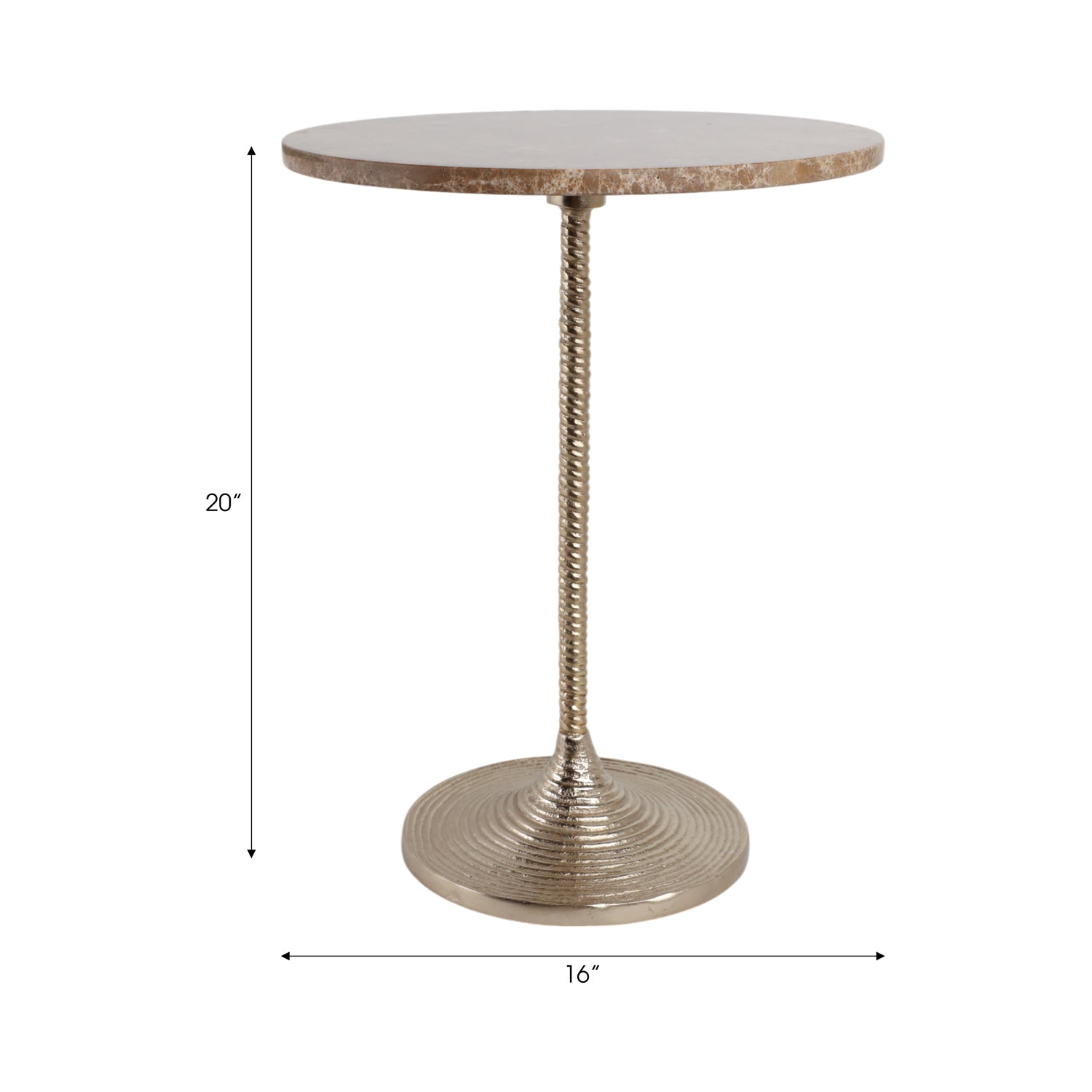 Mesa Auxiliar Eli  Clara 50X40 Lv25