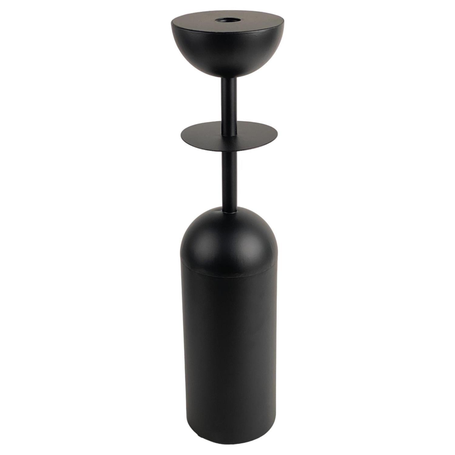 Candelabro 11X11X47 Arco Negro F243