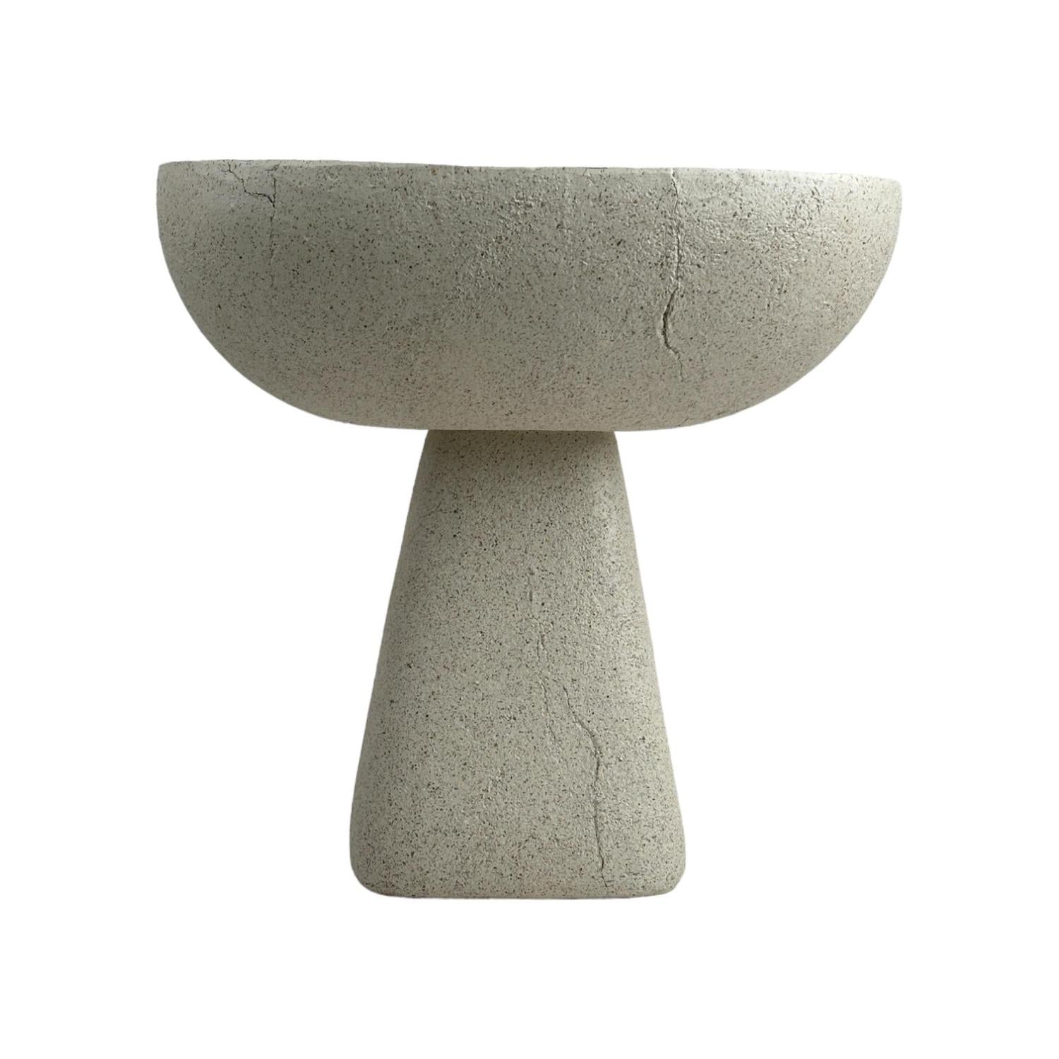 Centro De Mesa  28X27X27 Beige Bowl Alto F243