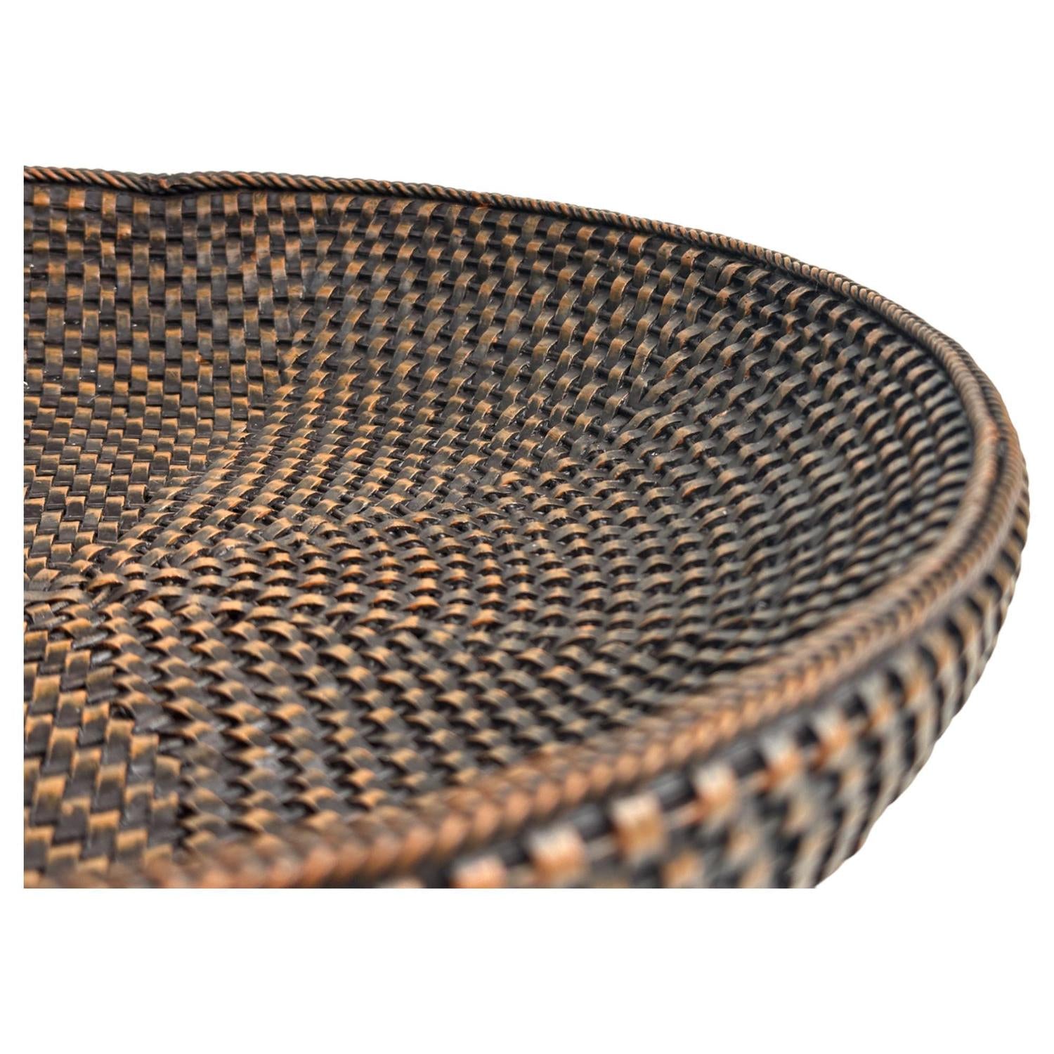 Centro De Mesa  30X29.5X6.5 Café Rattan F243