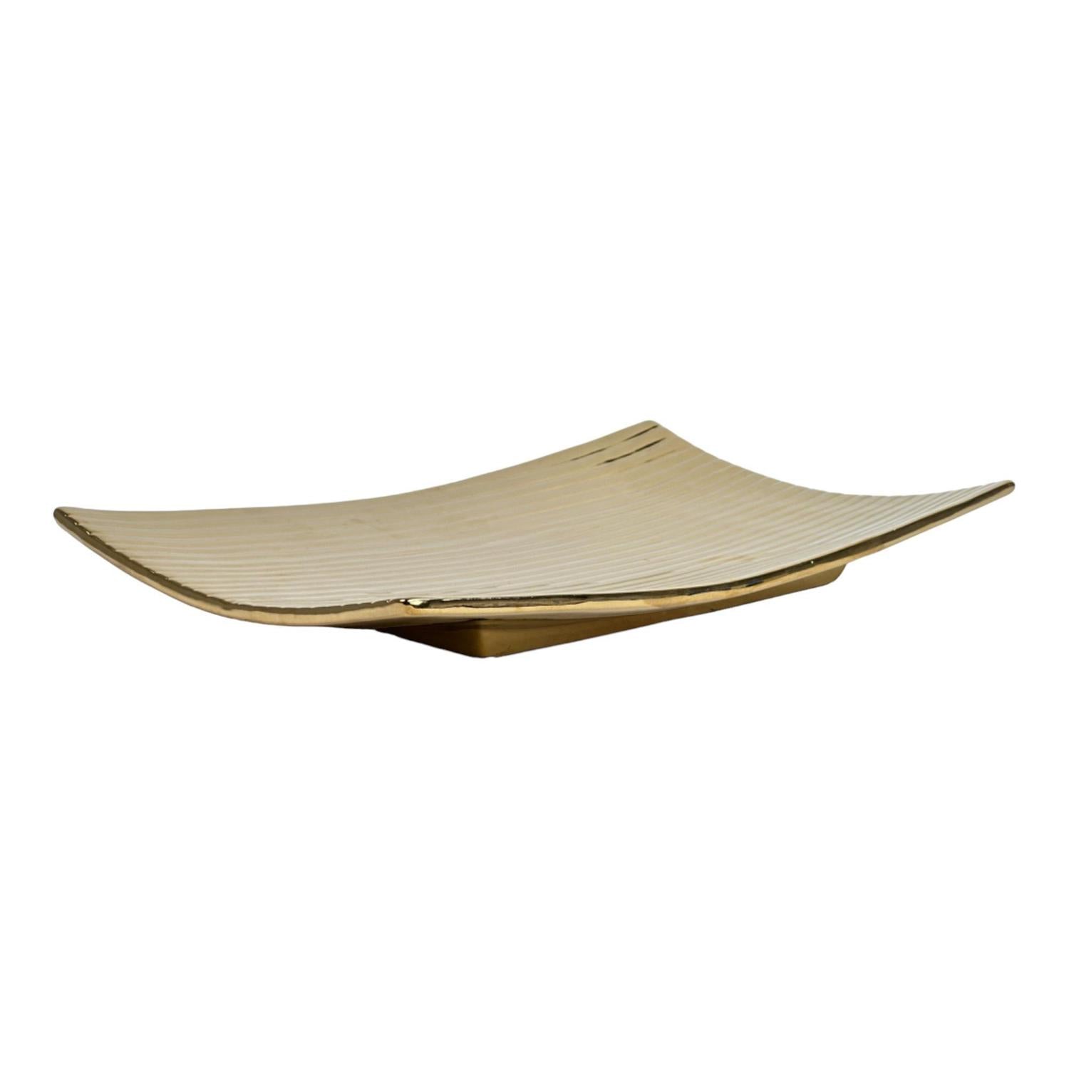 Centro De Mesa 24X38.5X4.5 Oro Antique F243