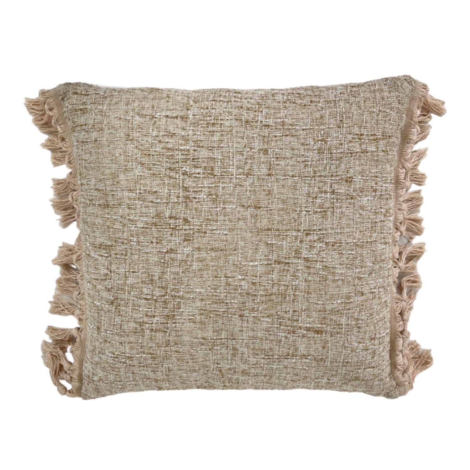 Cojin 45X45 Beige Flecos F243