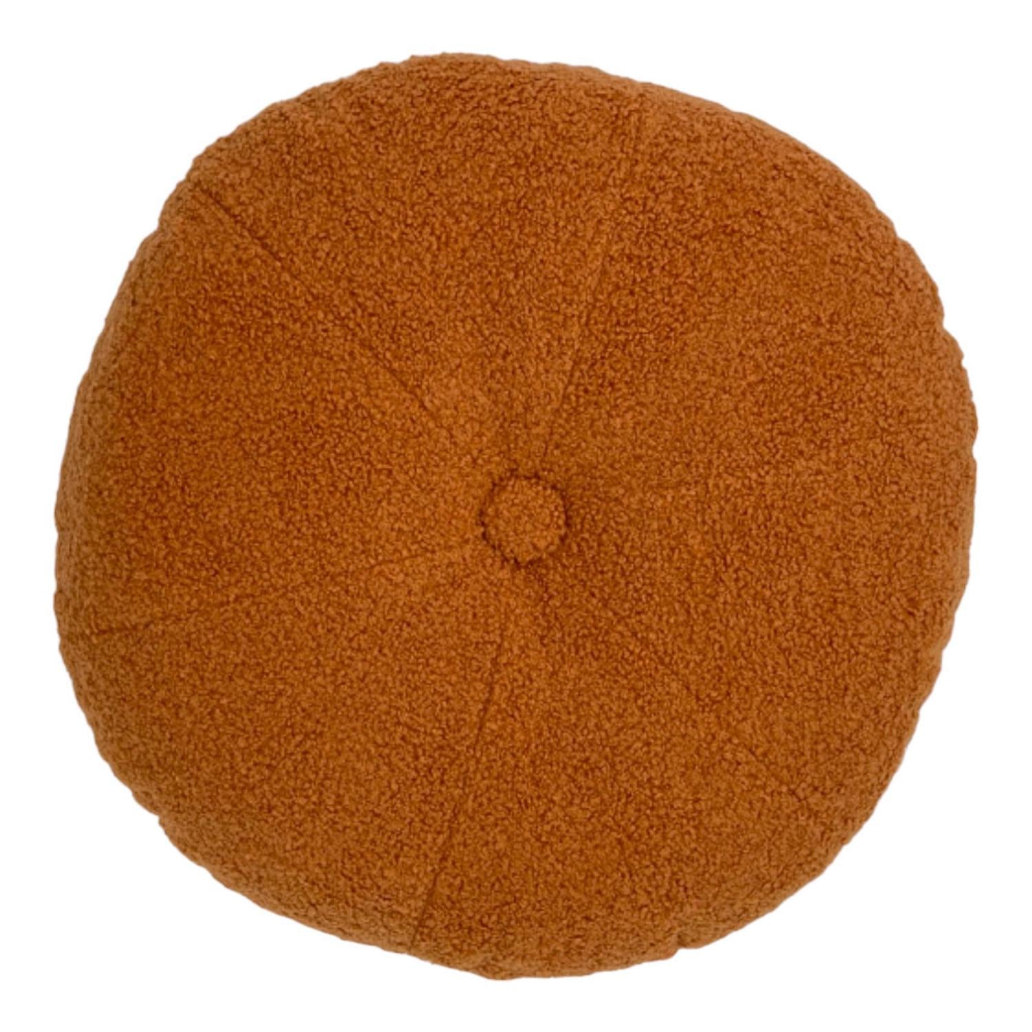 Cojin 45X45X15 Boton Caramelo F243