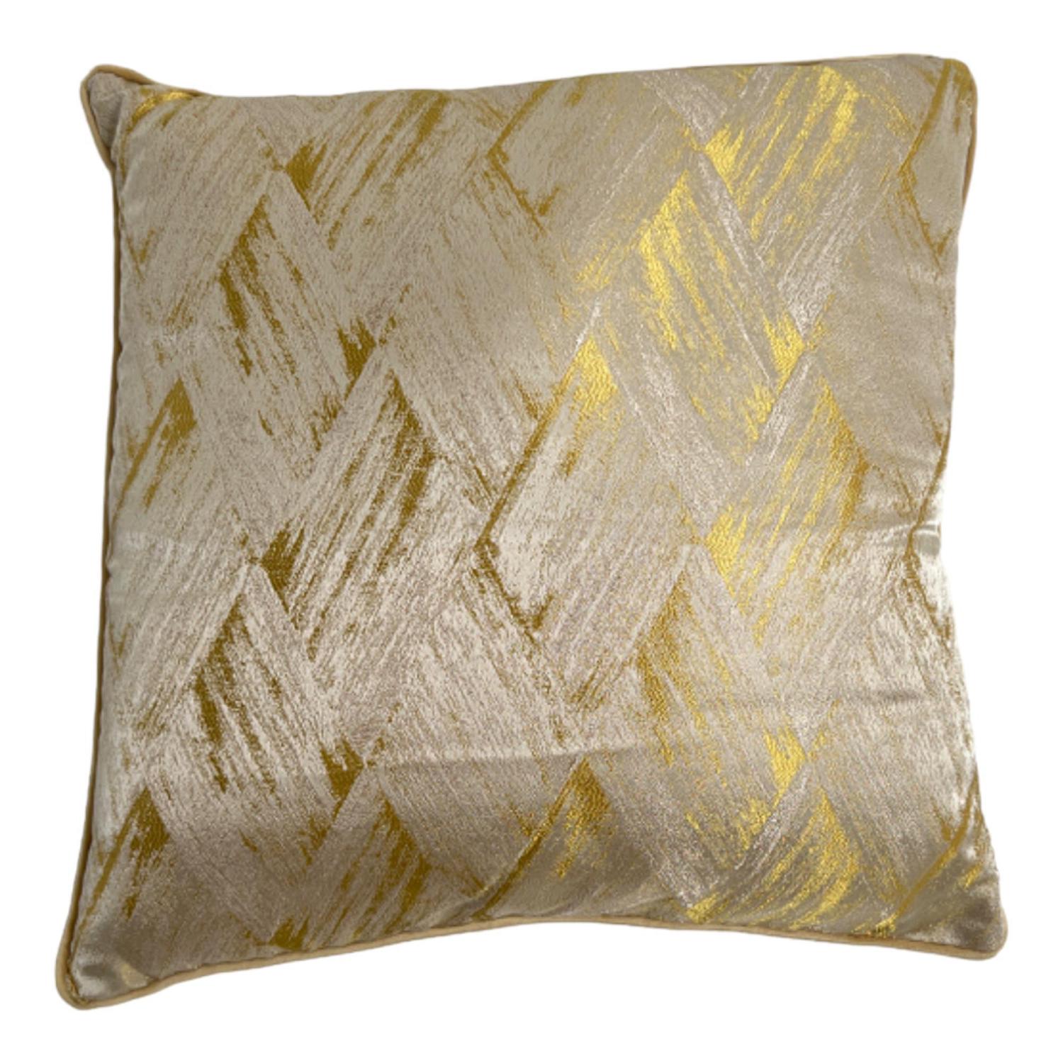 Cojin 45X45X7 Golden Beige F243