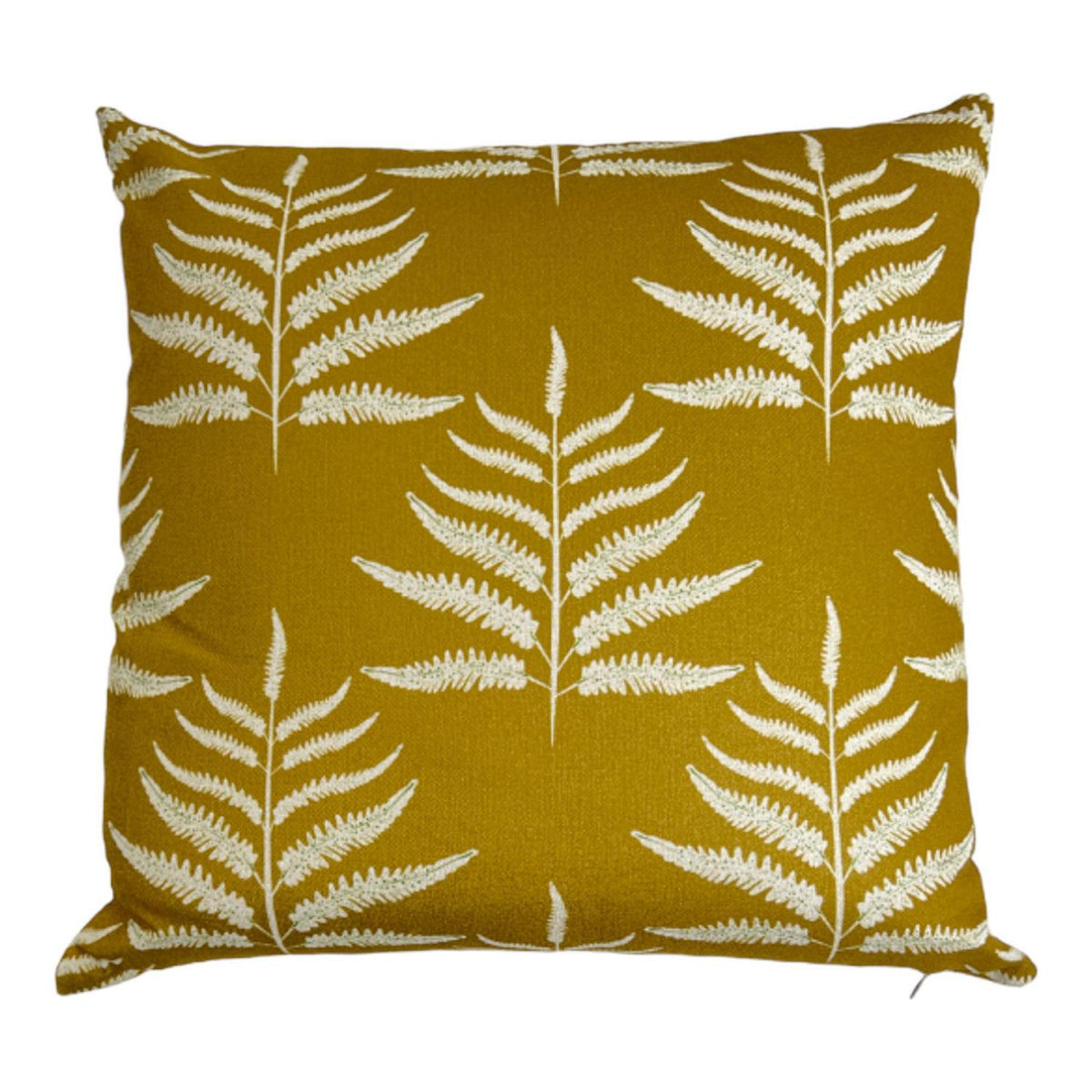 Cojin 45X45X7 Hojas Amarillo F243