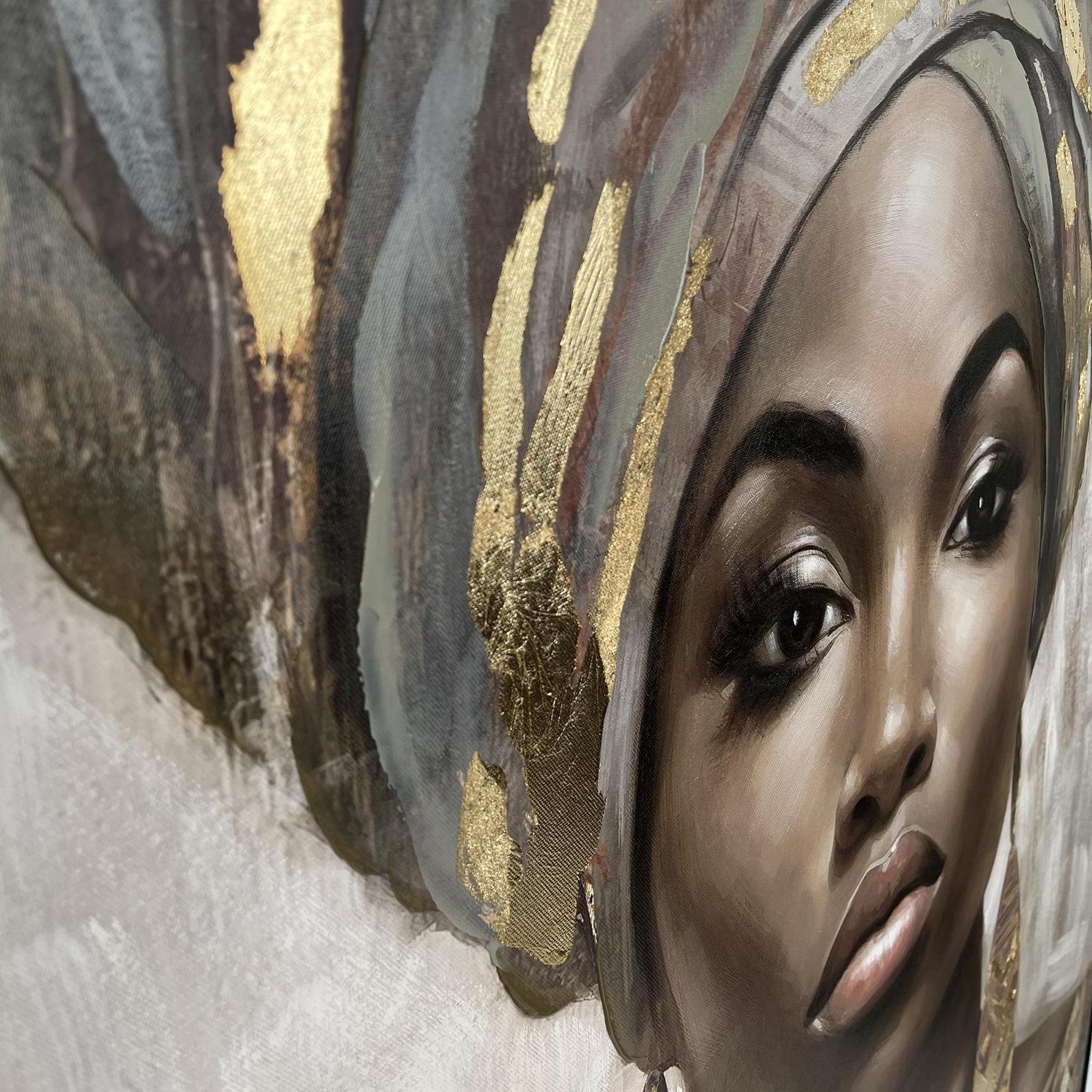 Cuadro  80X3.5X120 Golden African F243