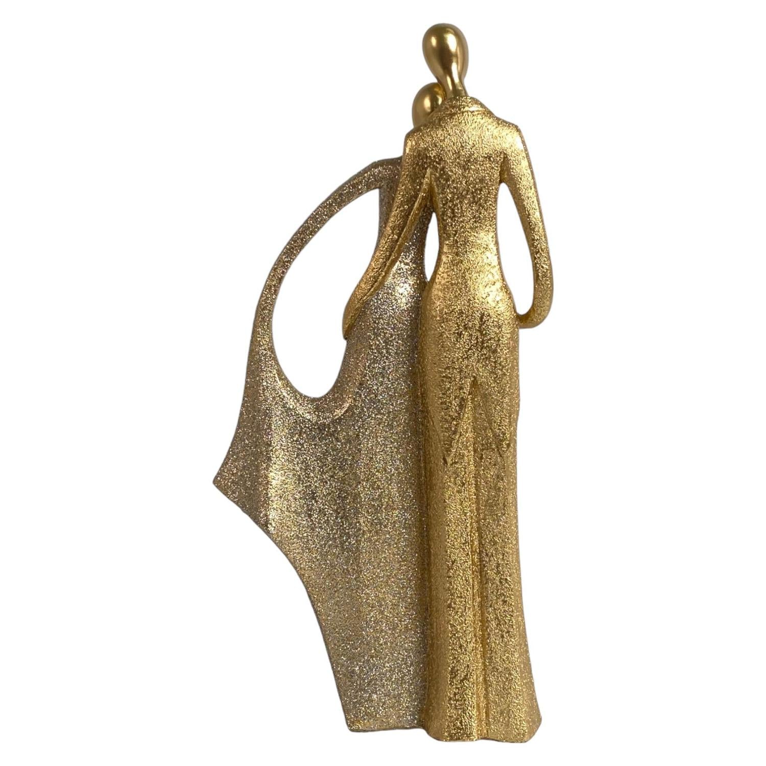 Figur 16X9X32.4 Dorado Esc Romantic F243