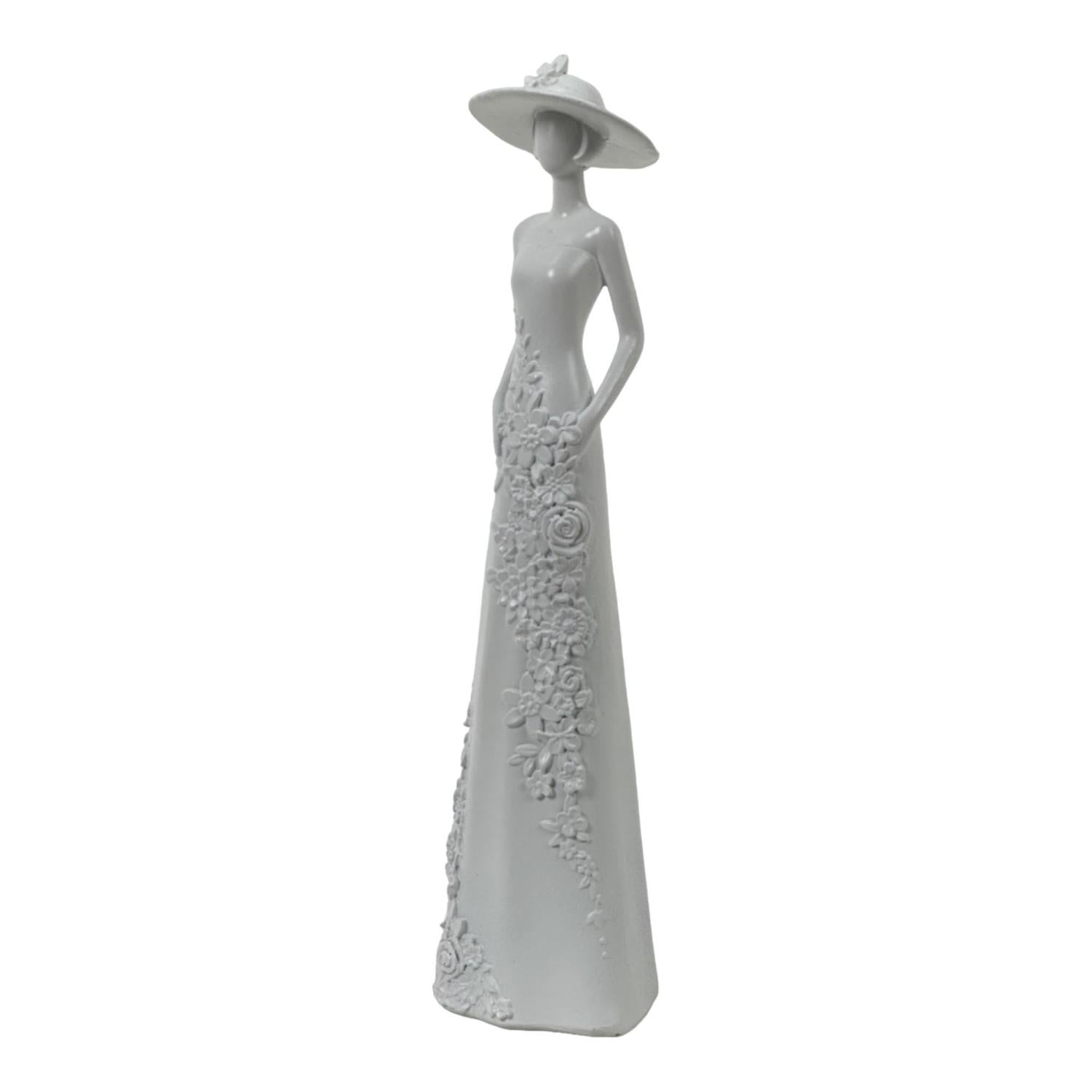 Figura 10.5X9X39 Blanc Mujer Vestid F243