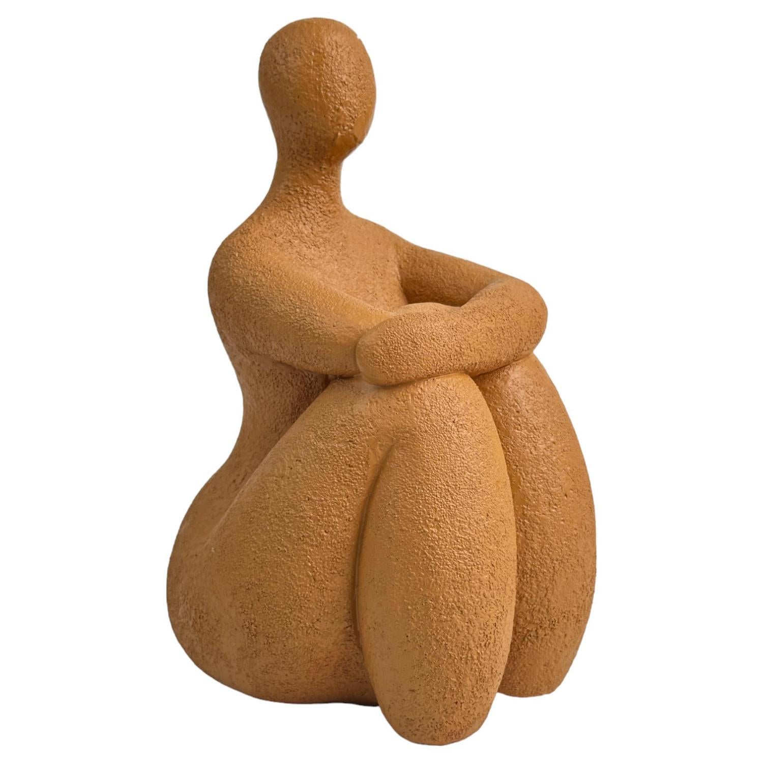 Figura 12X11X19 Chubby Ocre F243
