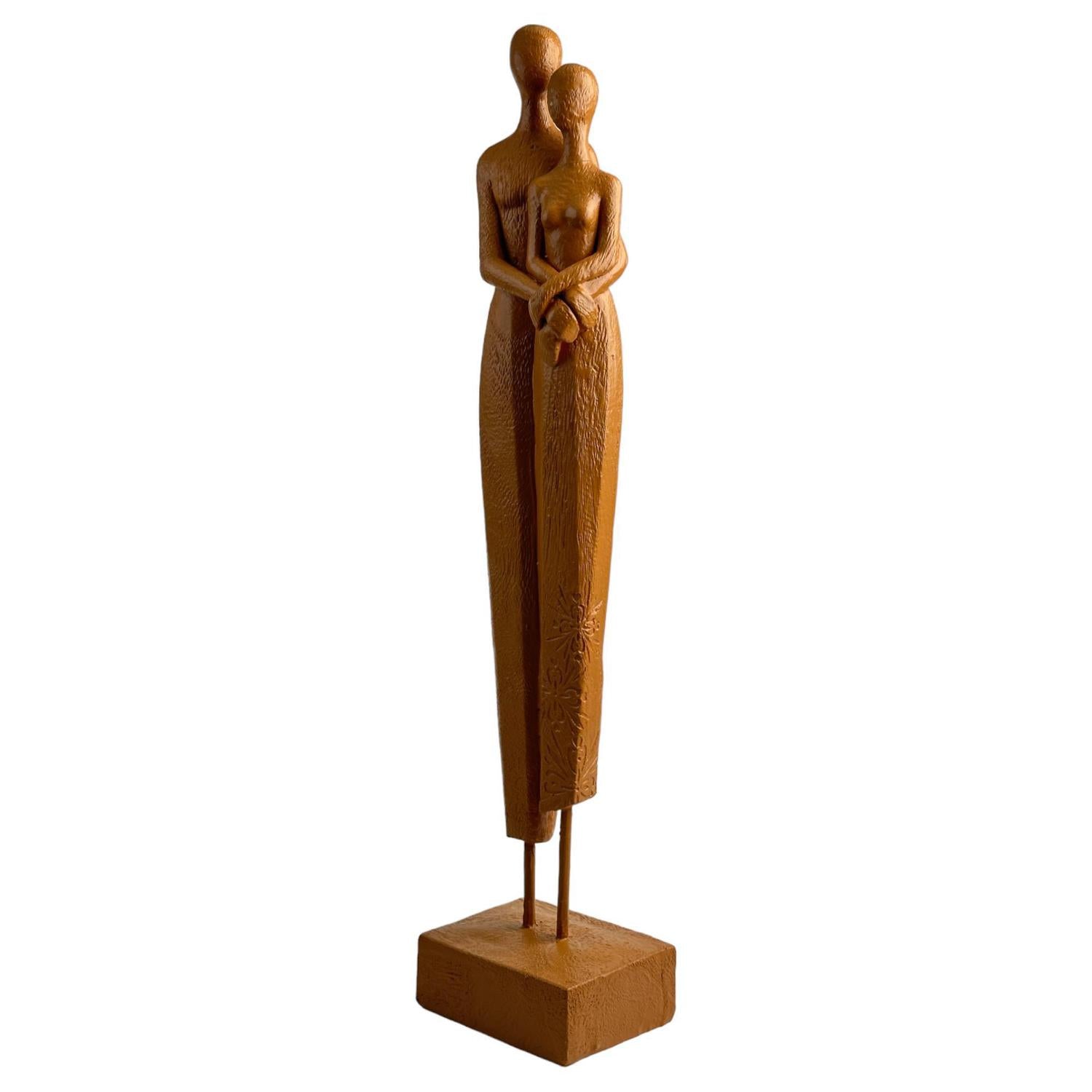 Figura 12X9X53.5 Ocre Esc Romantic F243