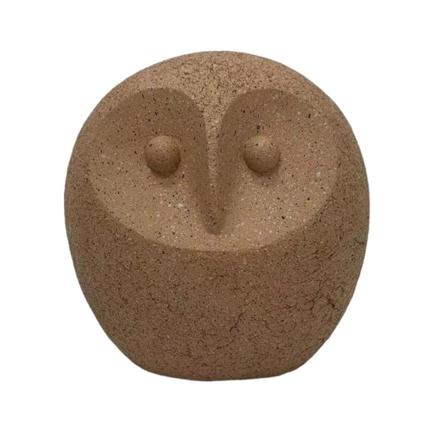 Figura 13.6X11.7X13.8 Buho Ocre F243