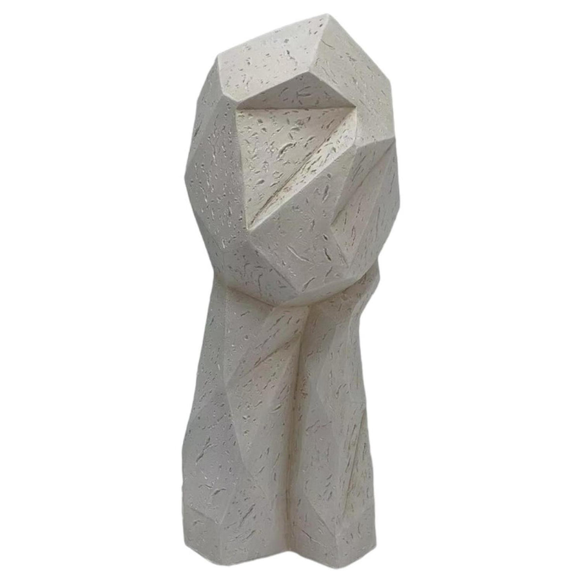 Figura 13.6X13X30.5 Blanco Escultur F243