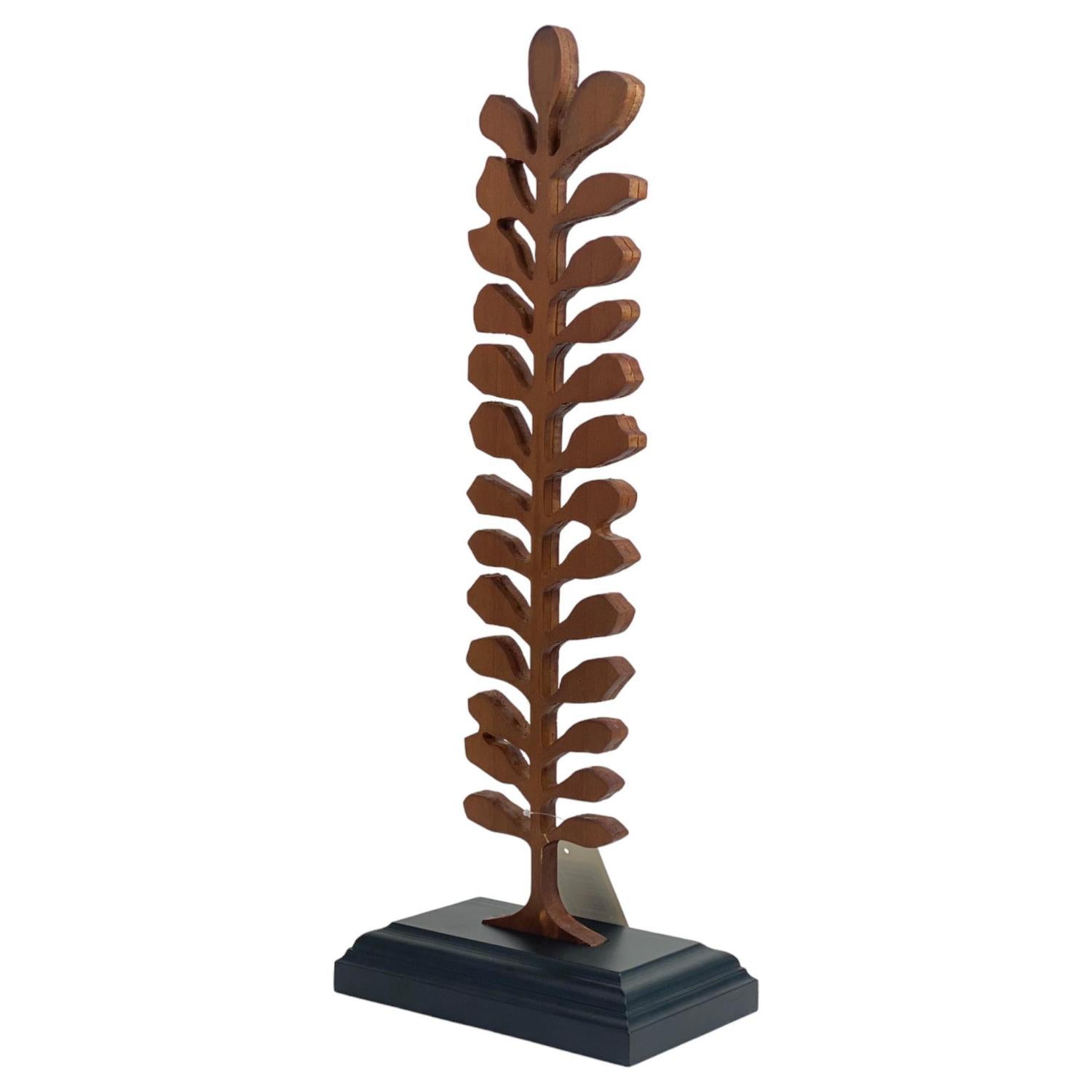 Figura 20X12X52 Pluma Otoño Café F243