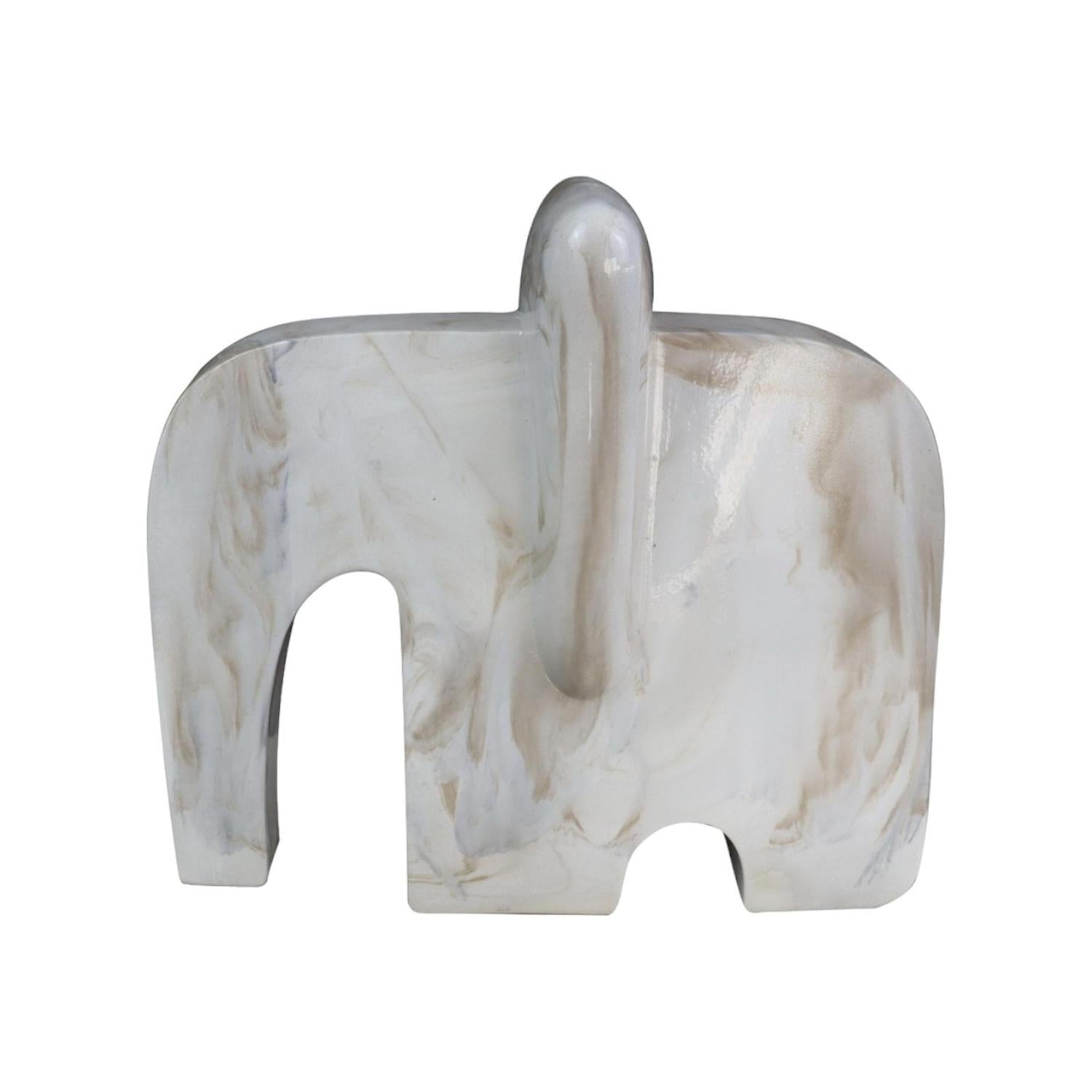 Figura 22X8X20.5 Marmol Elefant F243