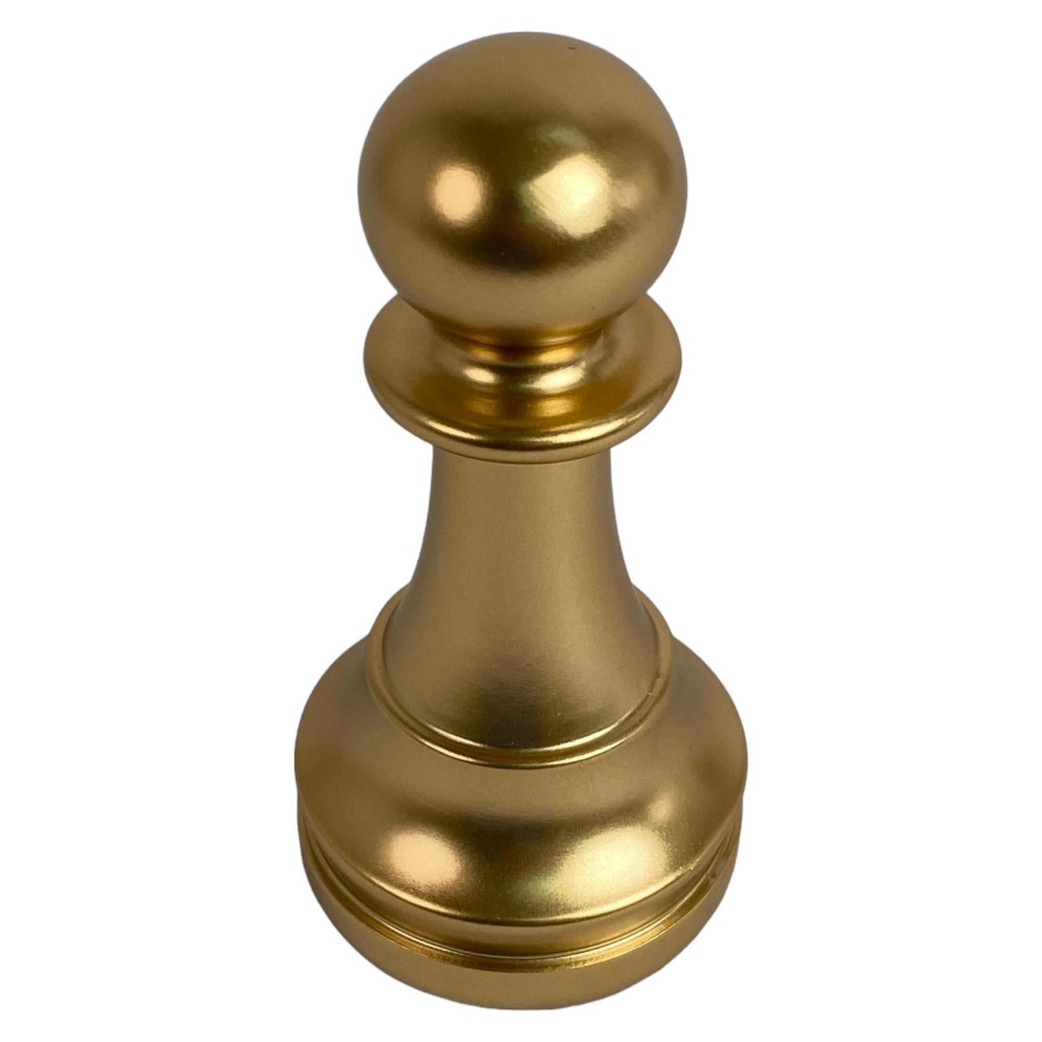 Figur 7.8X7.8X15.3 Oro Ajedrez Peon F243