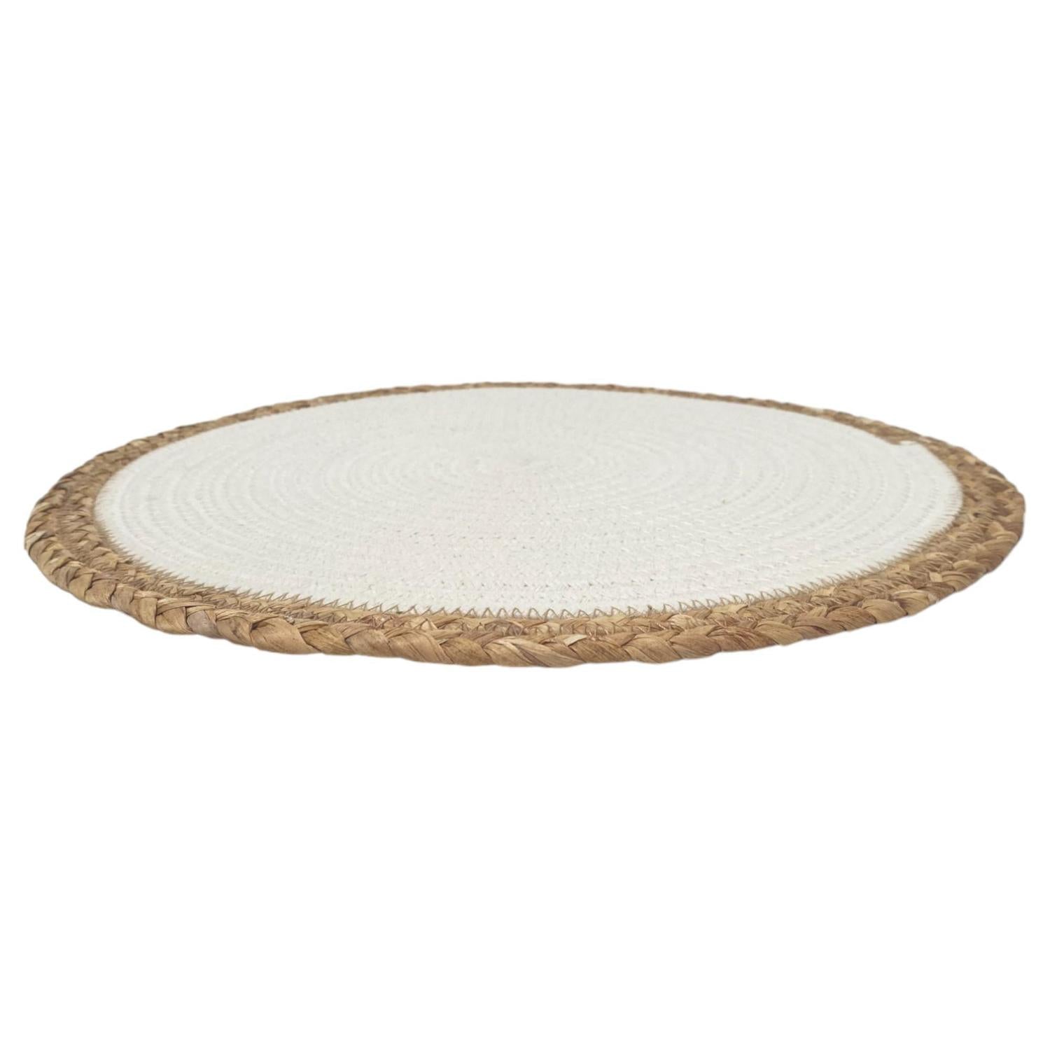 Individual 38X38 Blanco Trenzado  F243