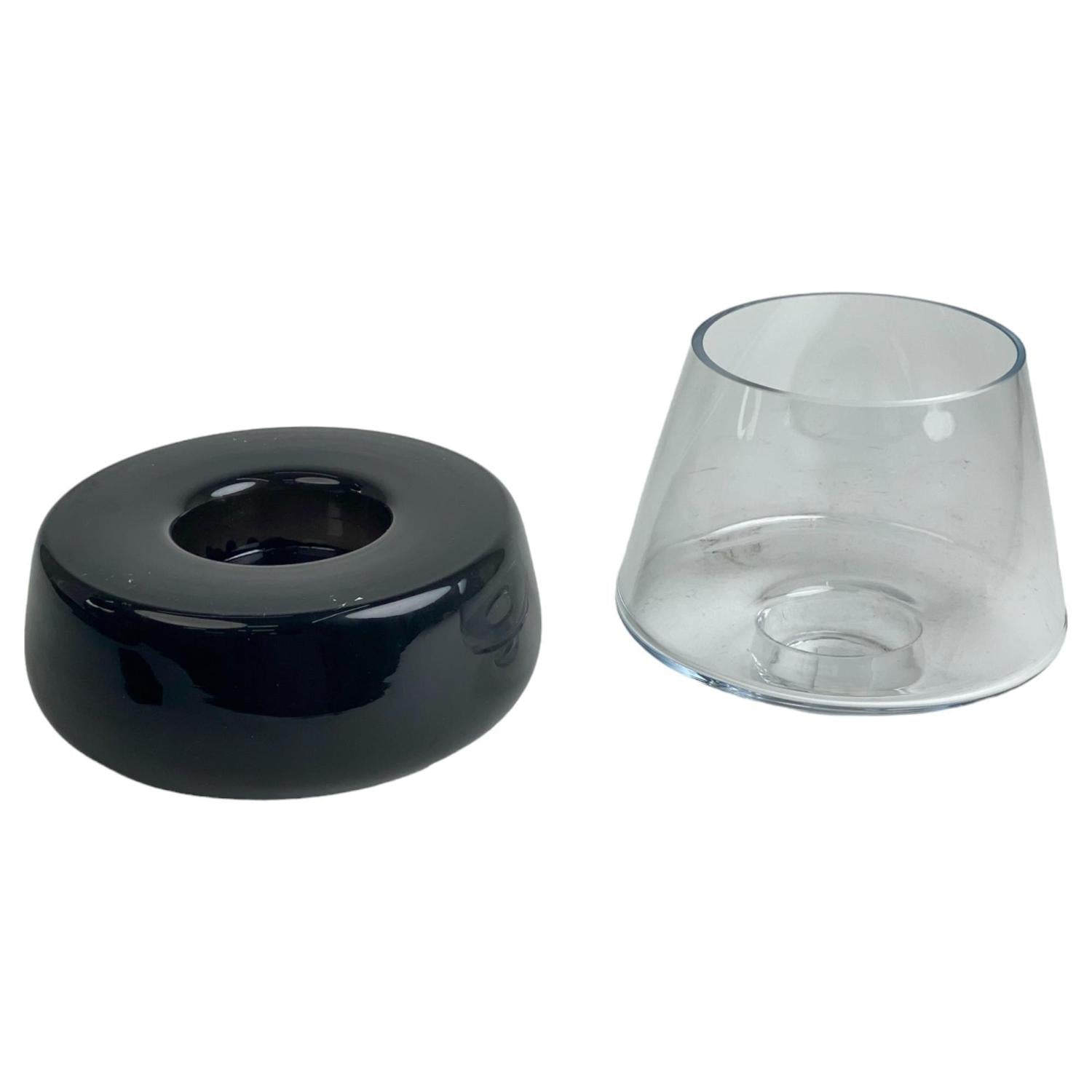Jarron 20X20X20 Negro Atmosfera F243