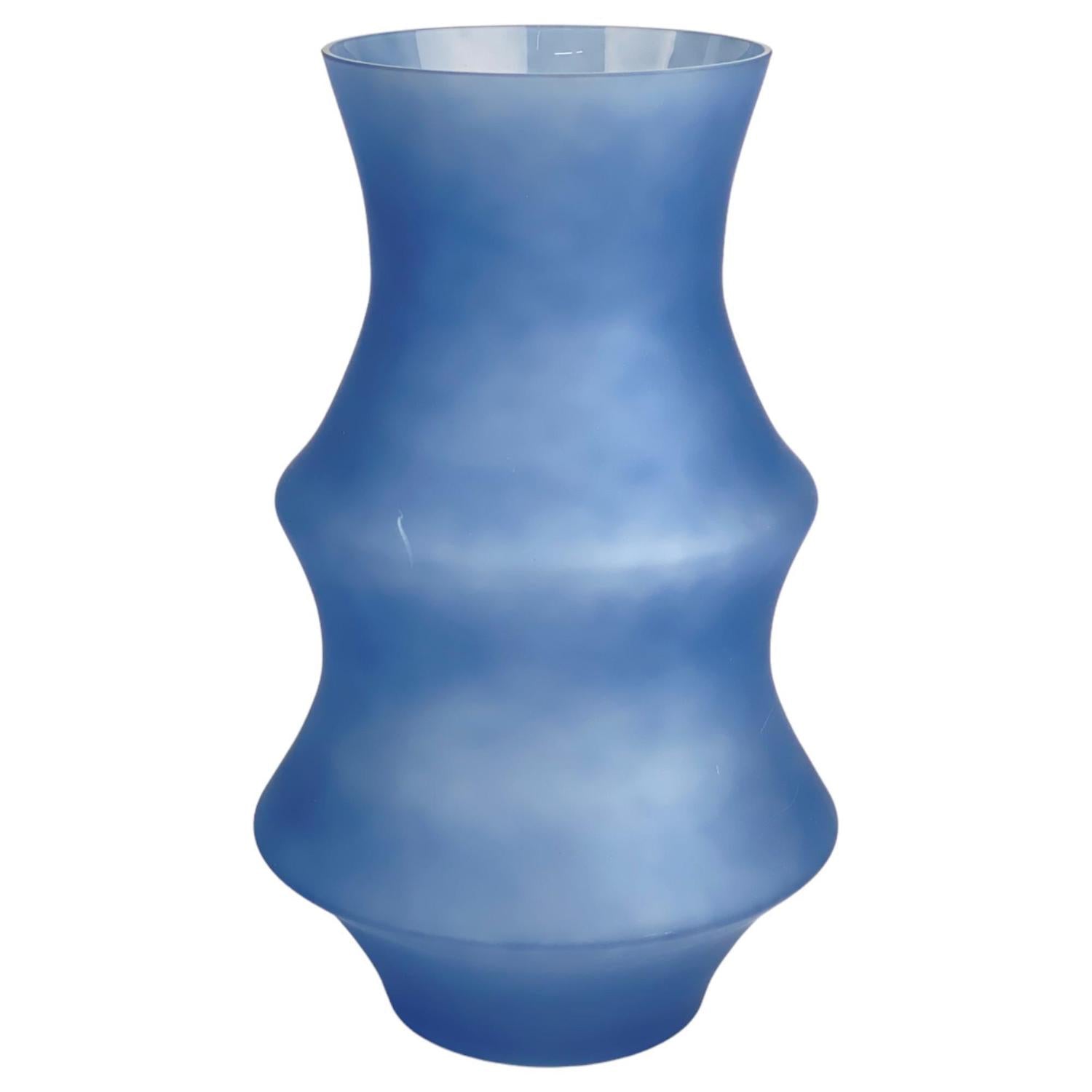 Jarron  22X22X36 Azul Kosta F243