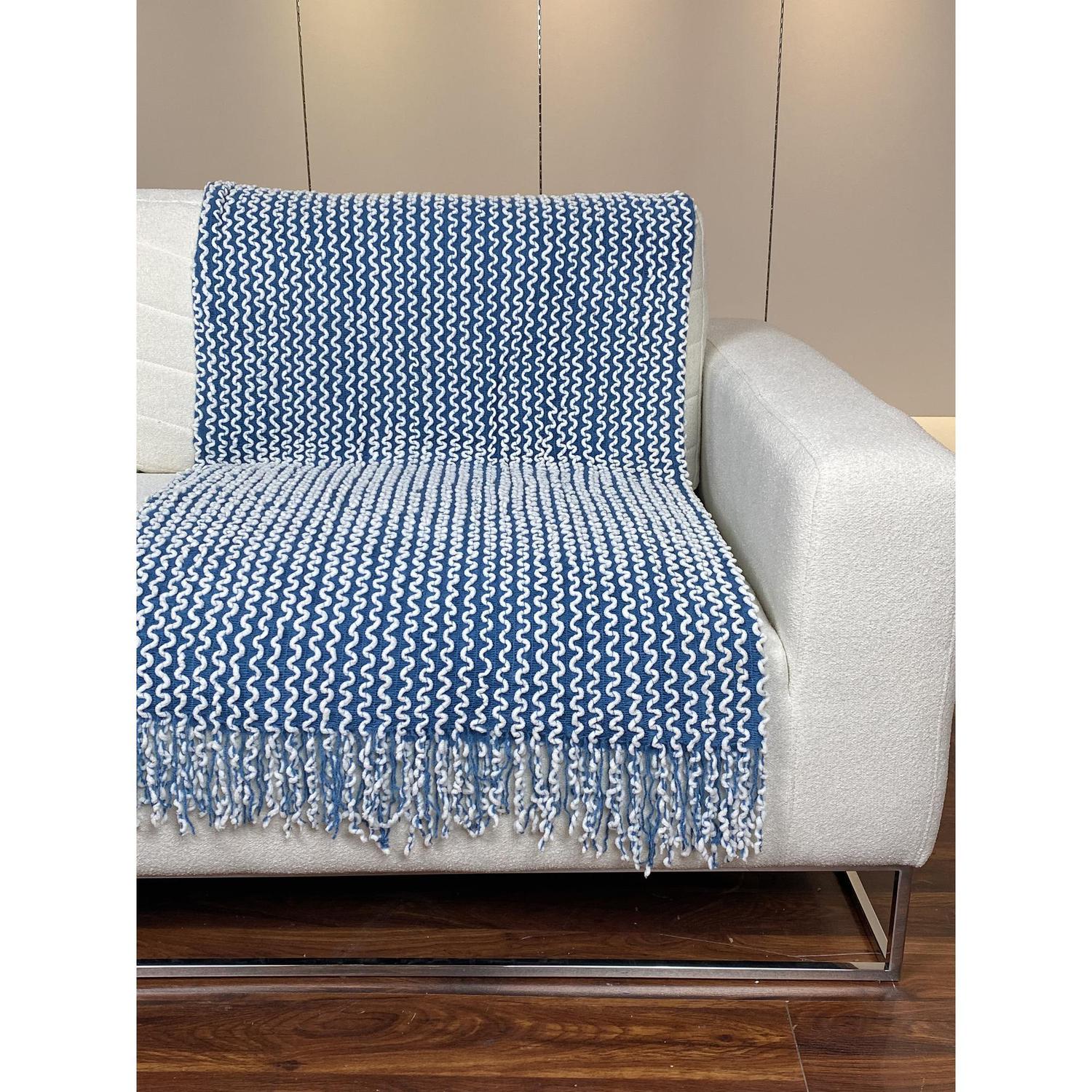 Mantas 152X127X0.50 Azul Japandi F243