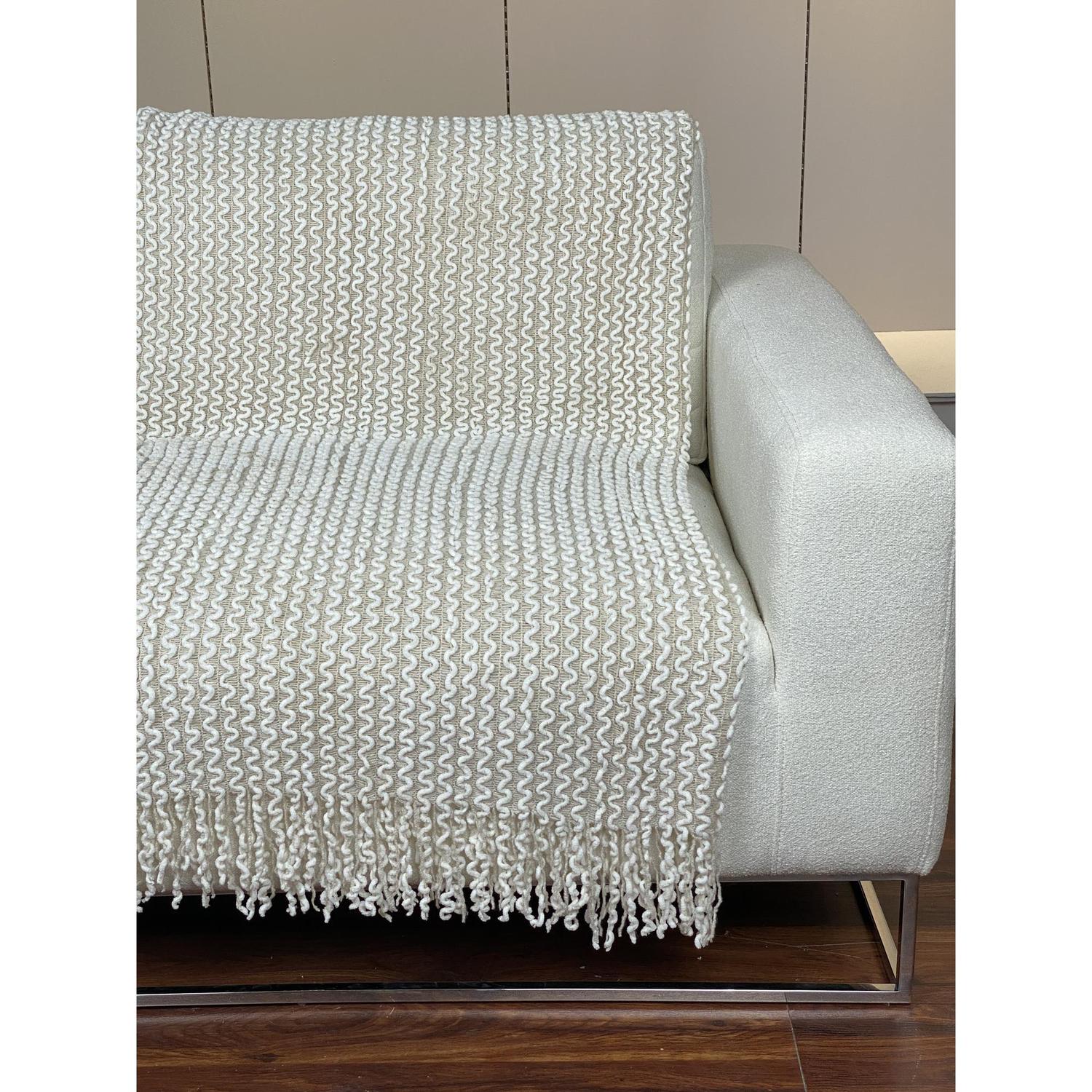 Mantas 152X127X0.50 Blanco Japandi F243