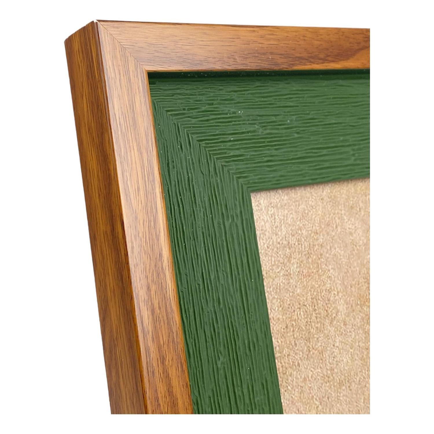 Portaretrat 31.9X2.6X37 Retro Verde F243